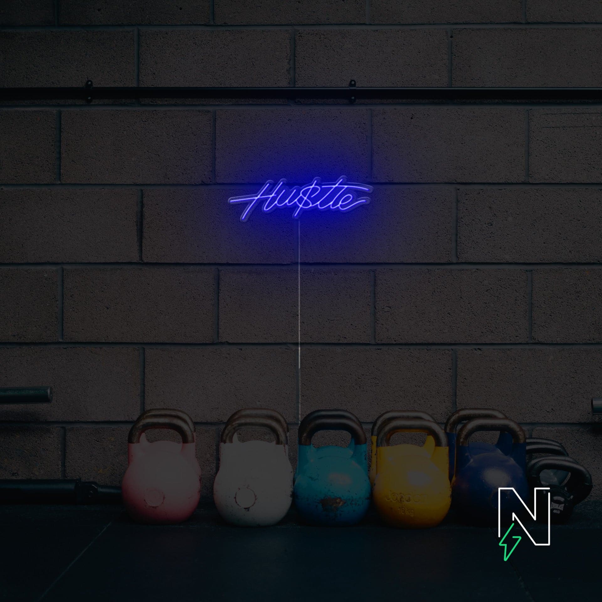 Hustle Neon Sign - Image 3
