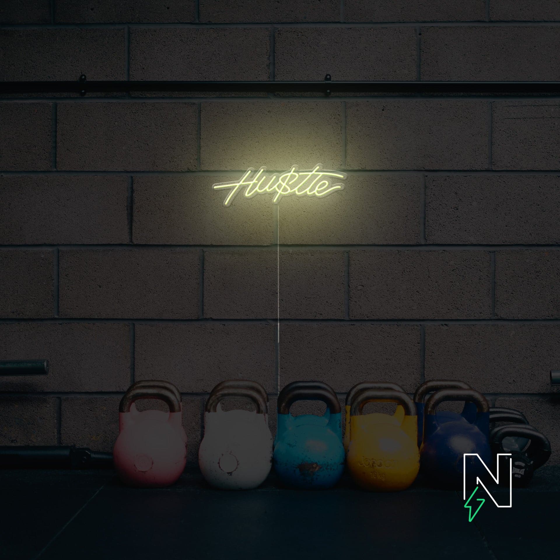 Hustle Neon Sign - Image 6