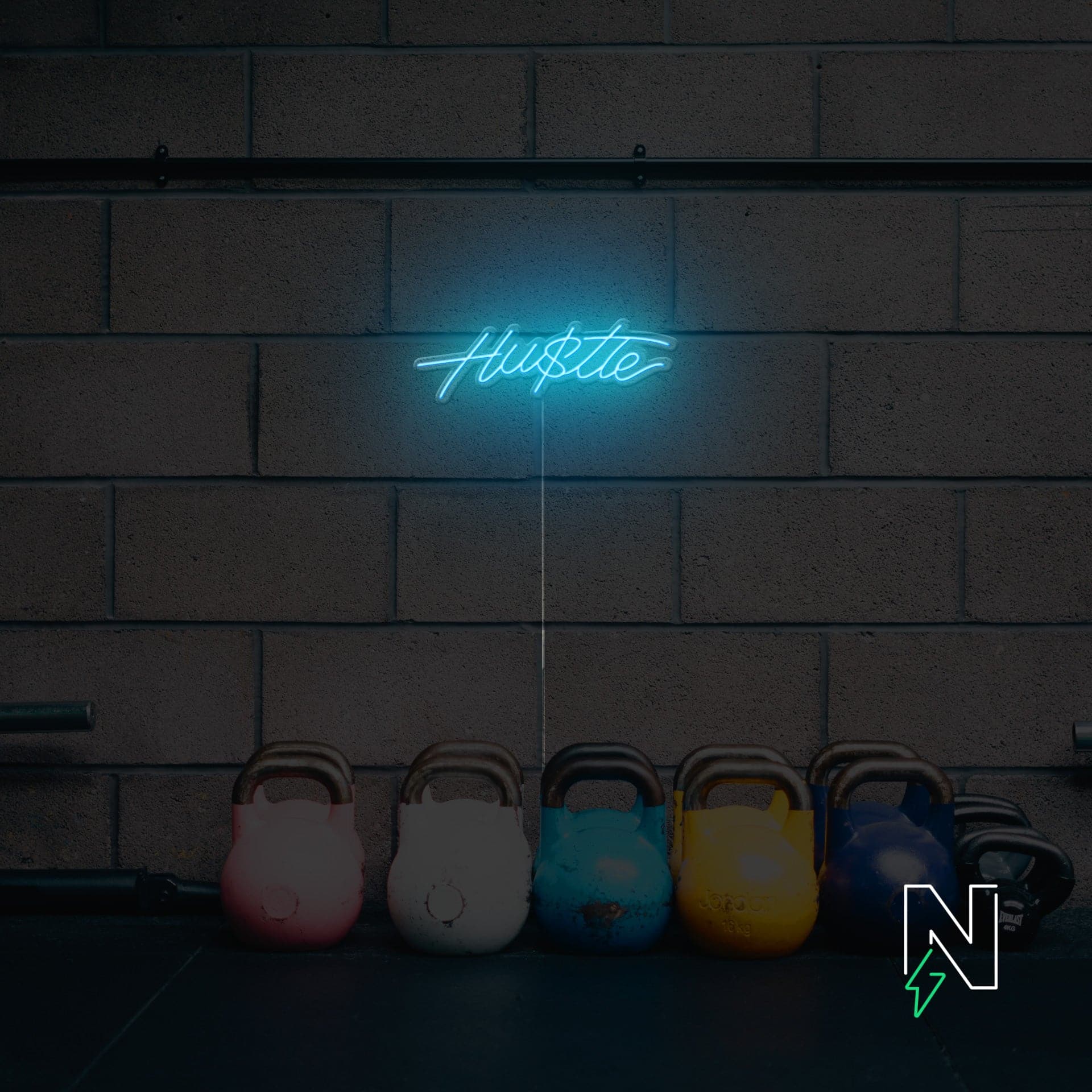 Hustle Neon Sign - Image 8