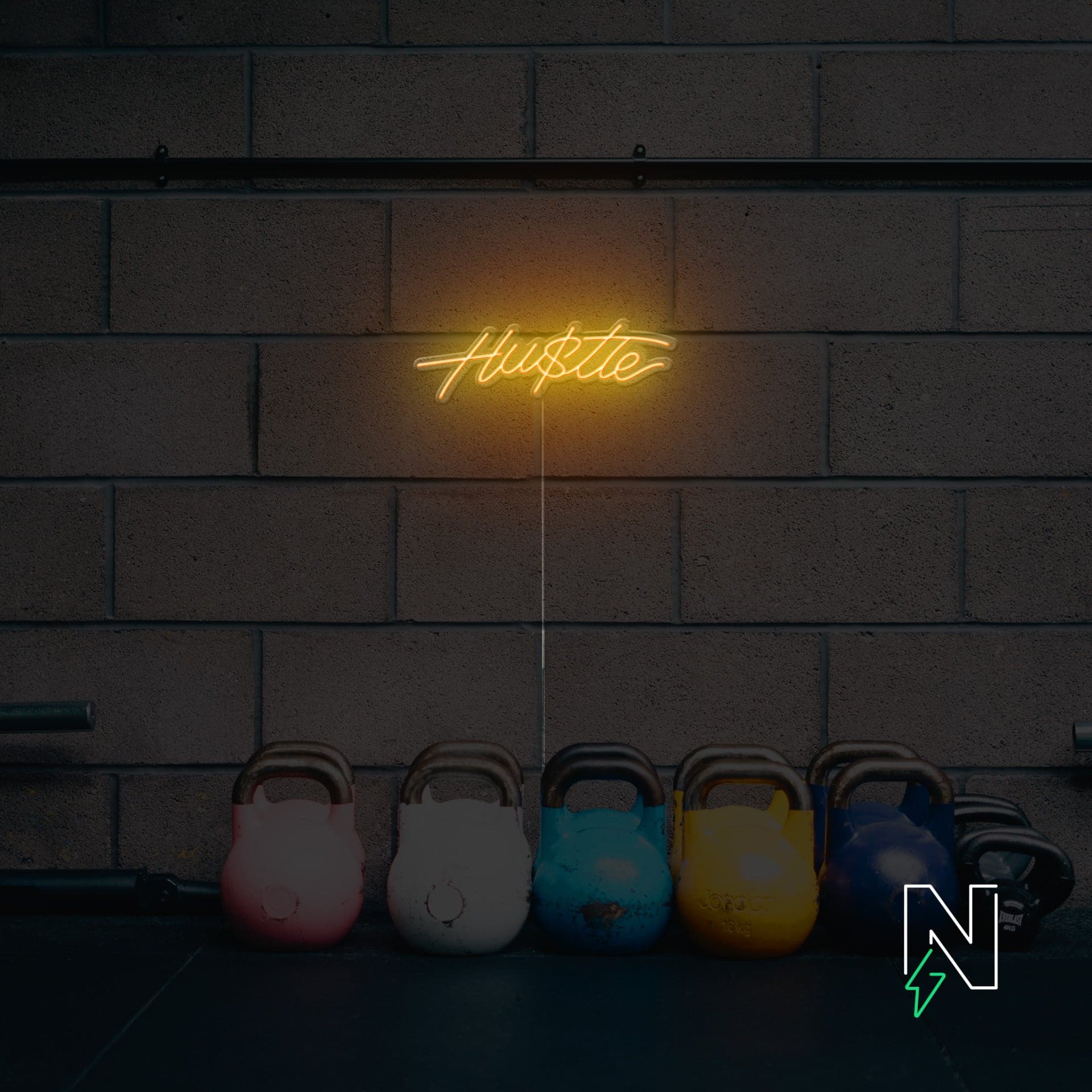 Hustle Neon Sign - Image 9