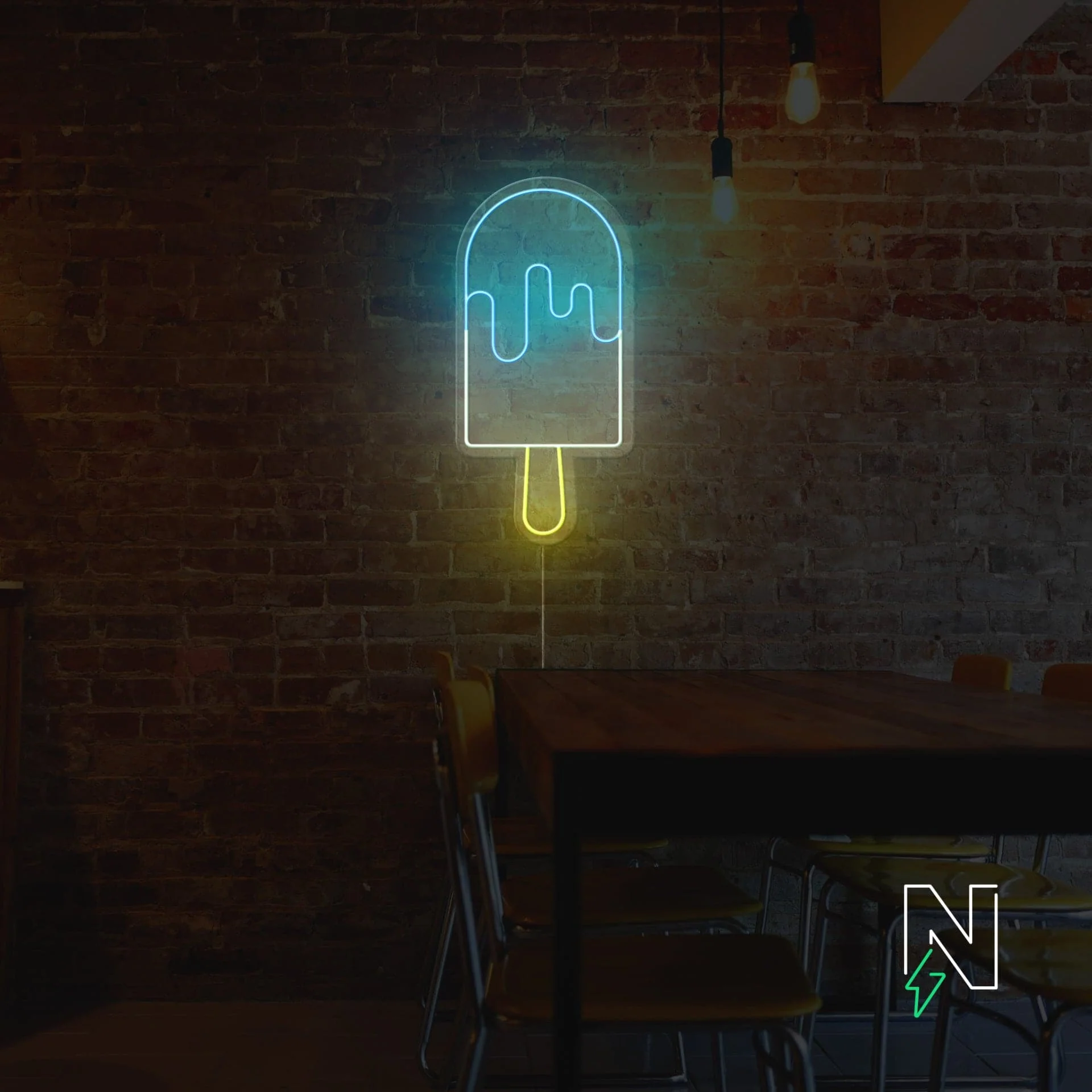 Ice Cream Stick Neon Sign - Image 2