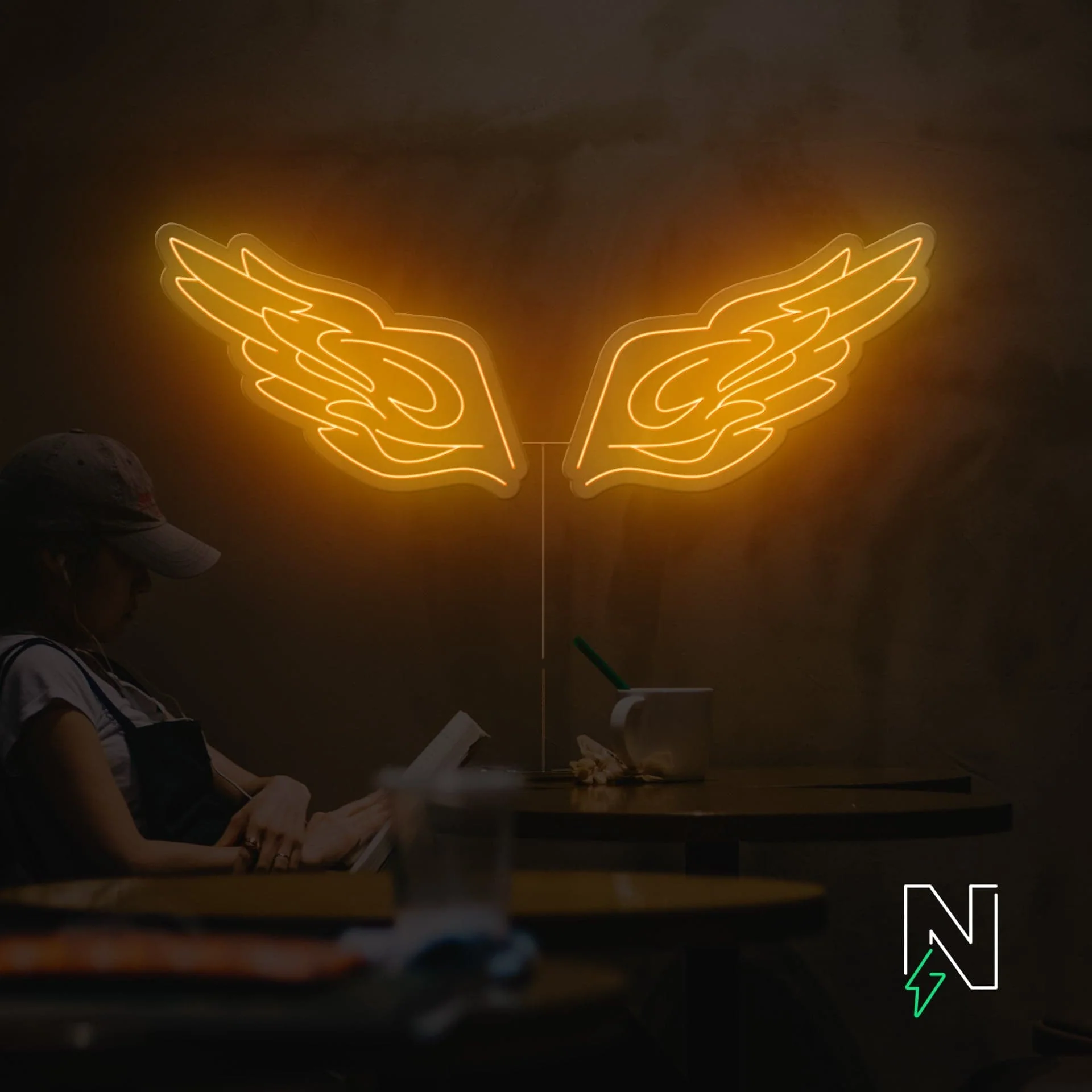 Icy Wings Neon Sign - Image 10