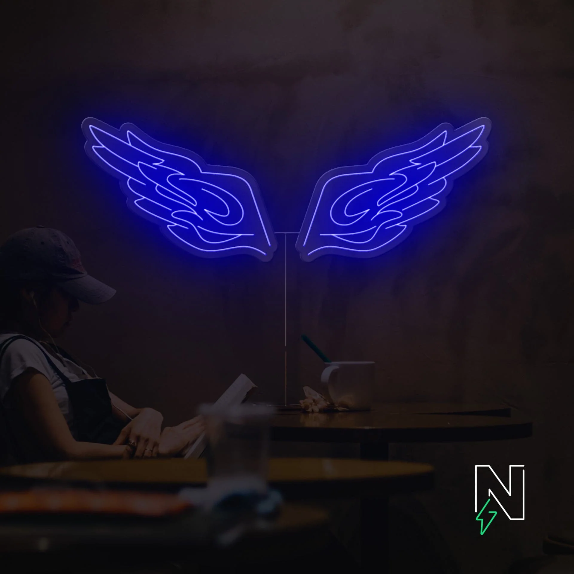 Icy Wings Neon Sign - Image 5