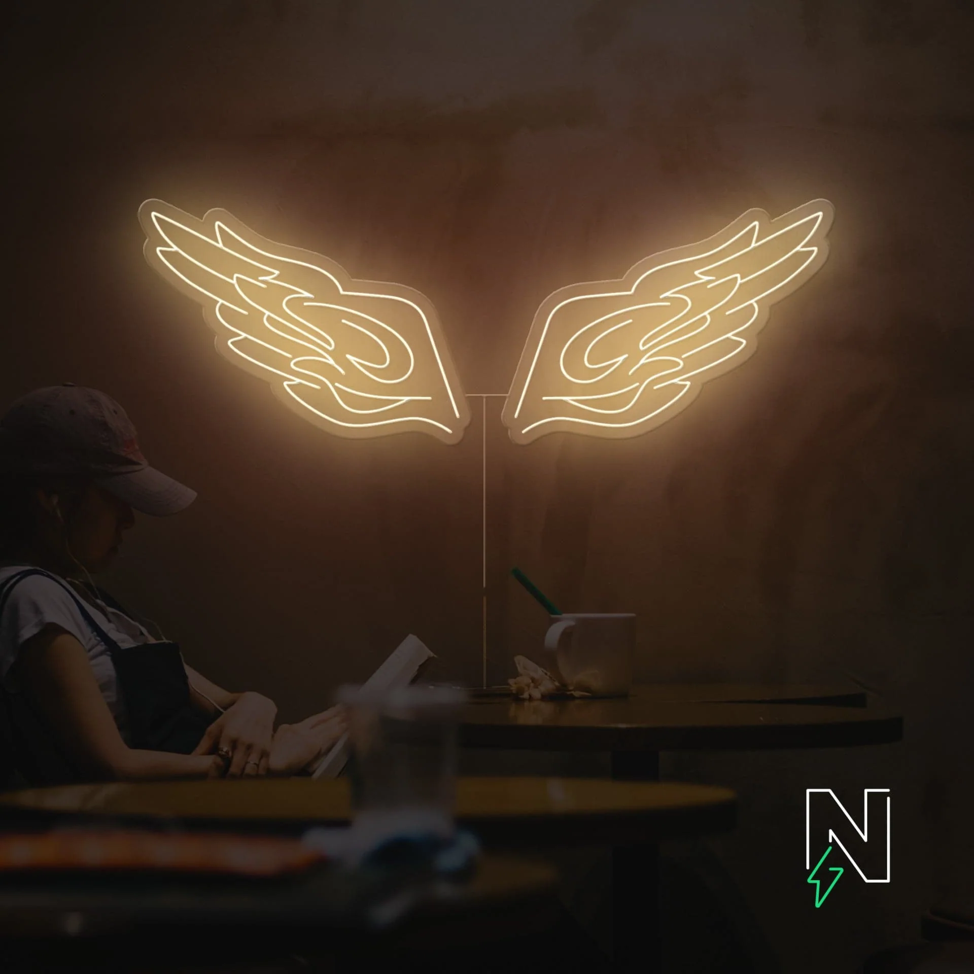 Icy Wings Neon Sign - Image 8