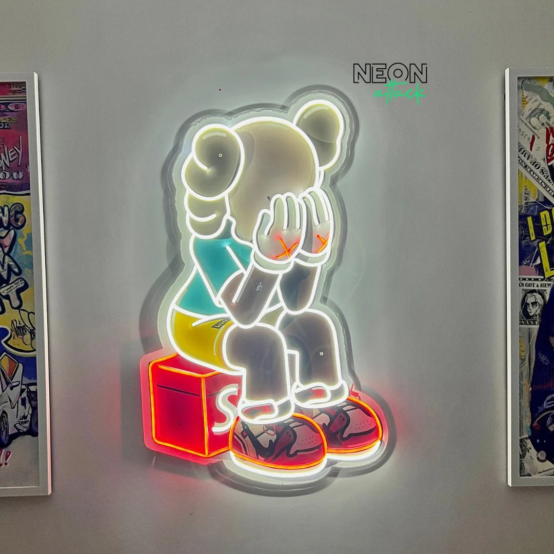 Kaws Neon Art Neon Sign - Image 3