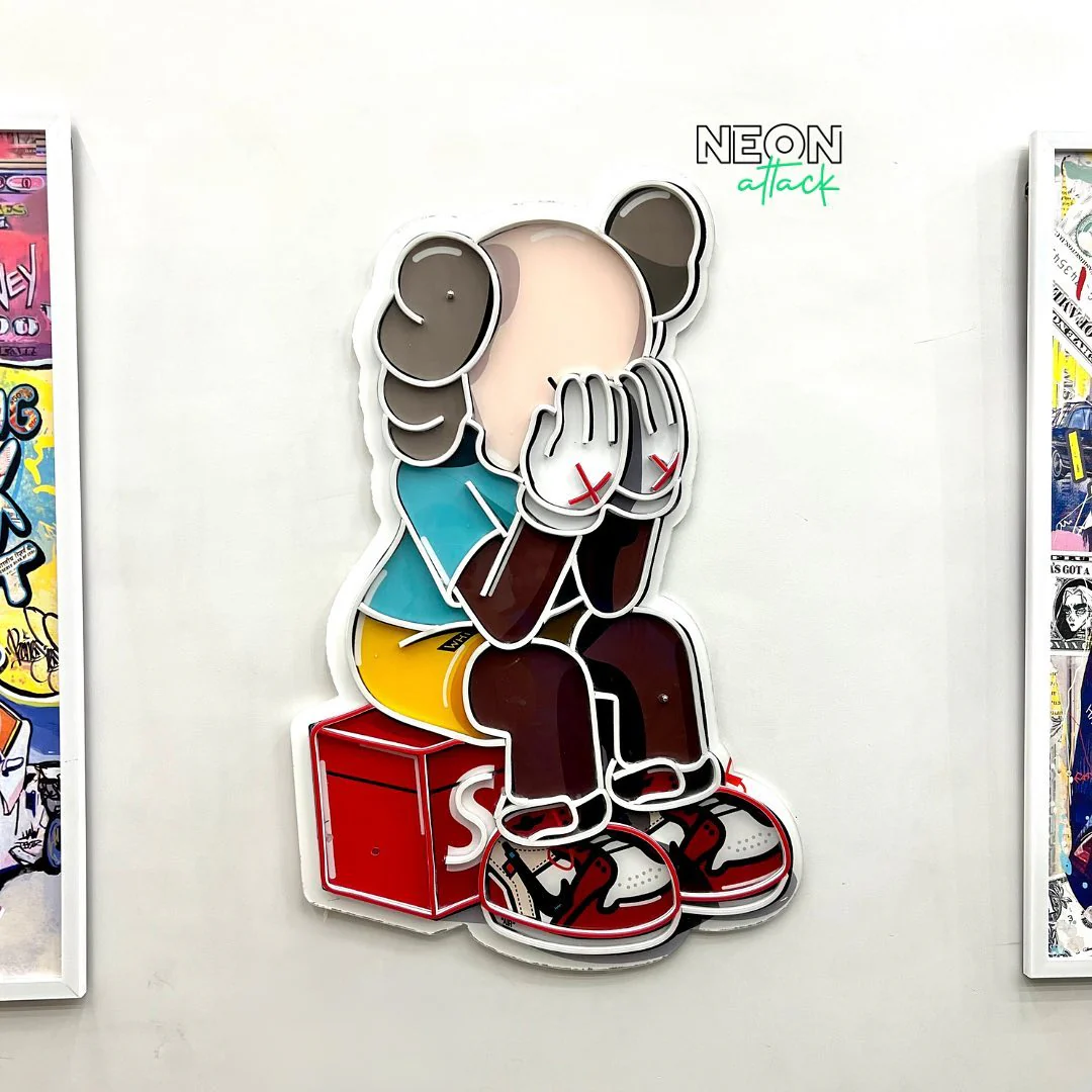 Kaws Neon Art Neon Sign - Image 4