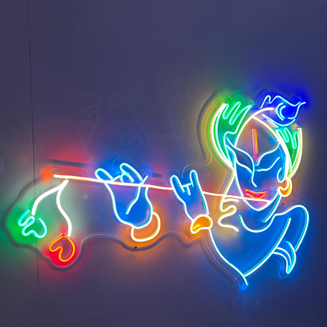 Krishna Neon Sign - Image 3