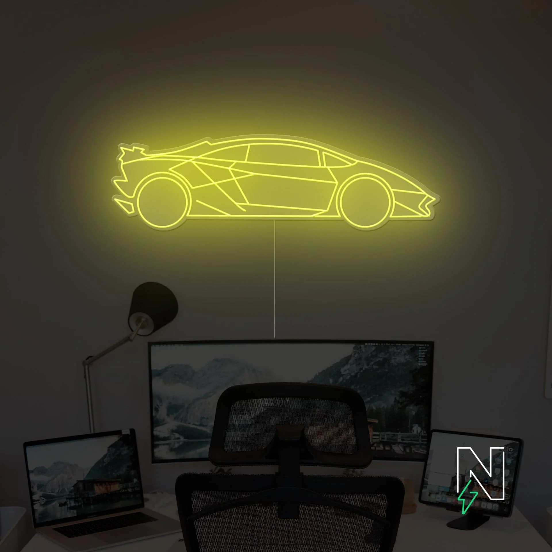Lamborghini Car Neon Sign - Image 10