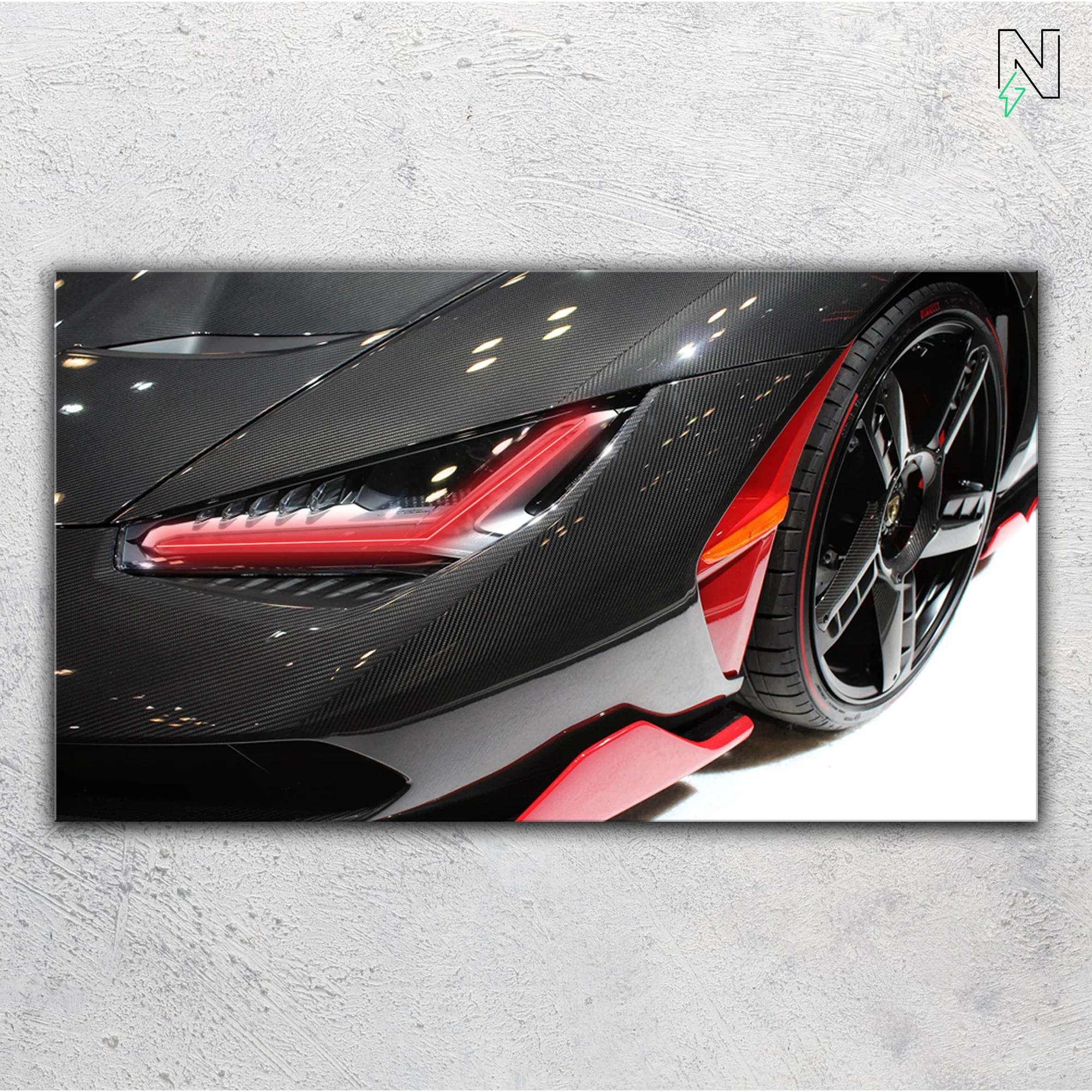 Lamborghini V3 LED Neon Art - Image 4