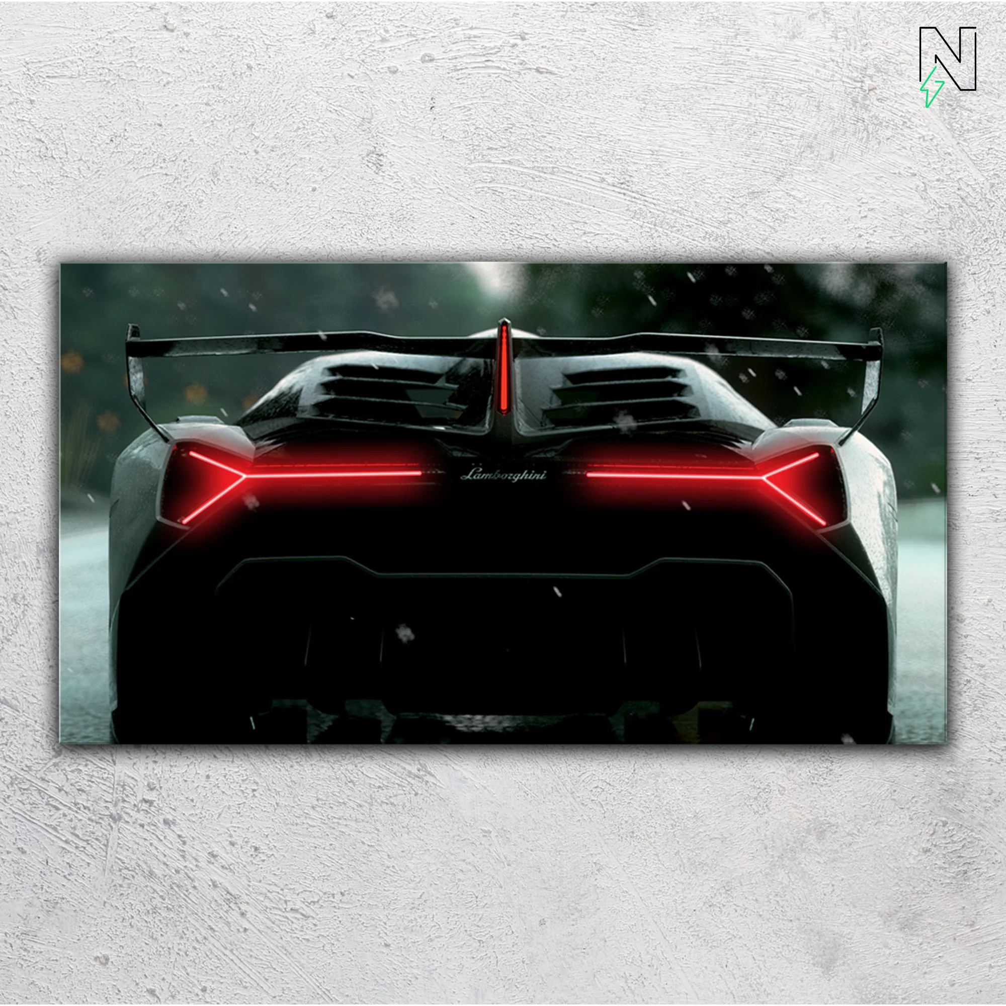 Lamborghini V4 LED Neon Art - Image 4