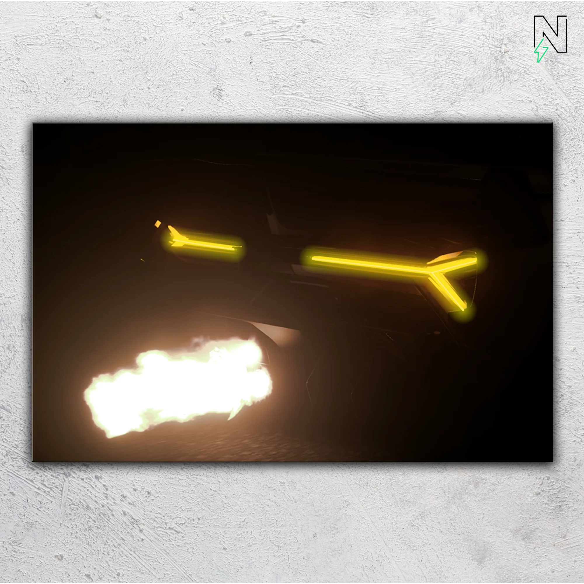 Lamborghini V7 LED Neon Art - Image 4