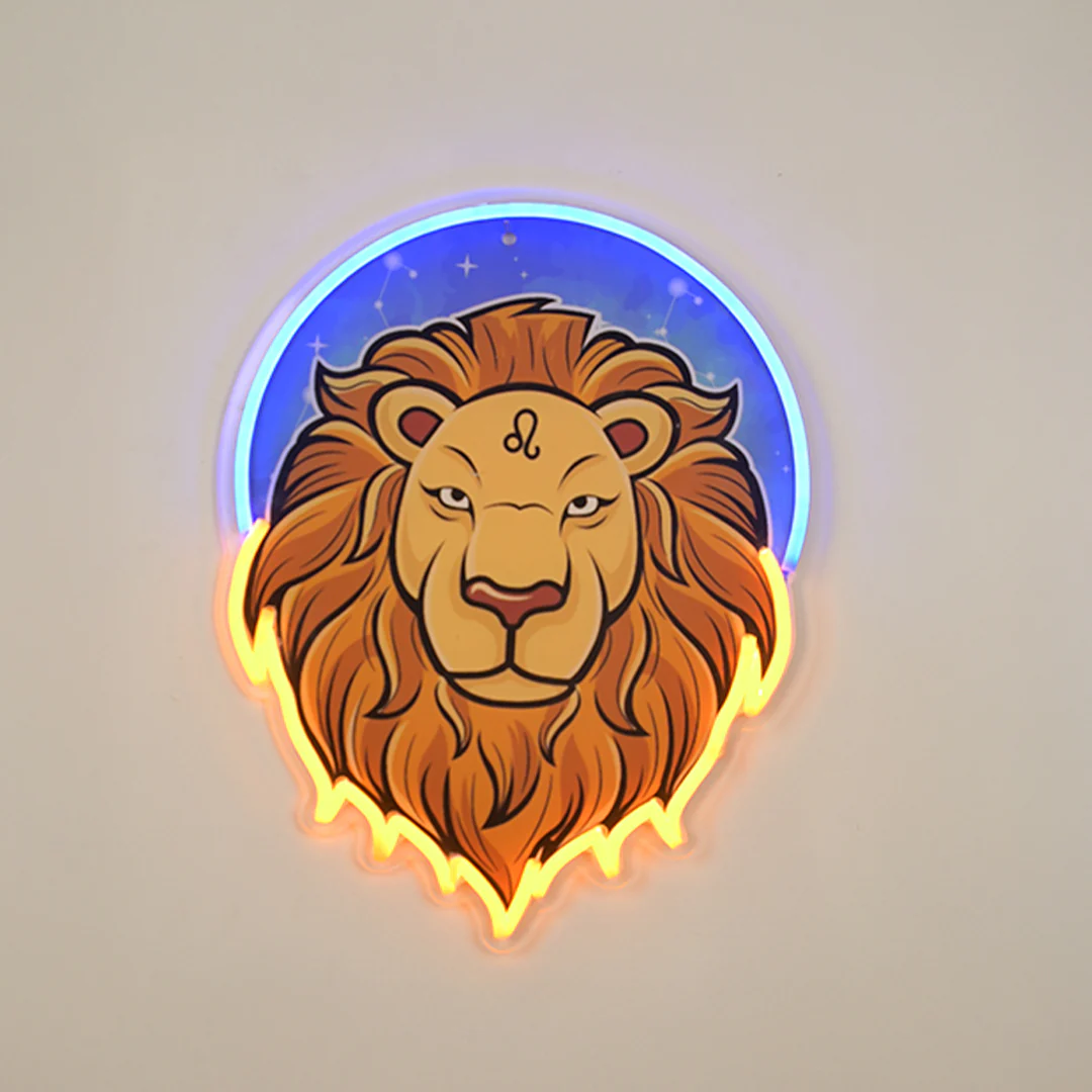 Leo Neon Sign - Image 2