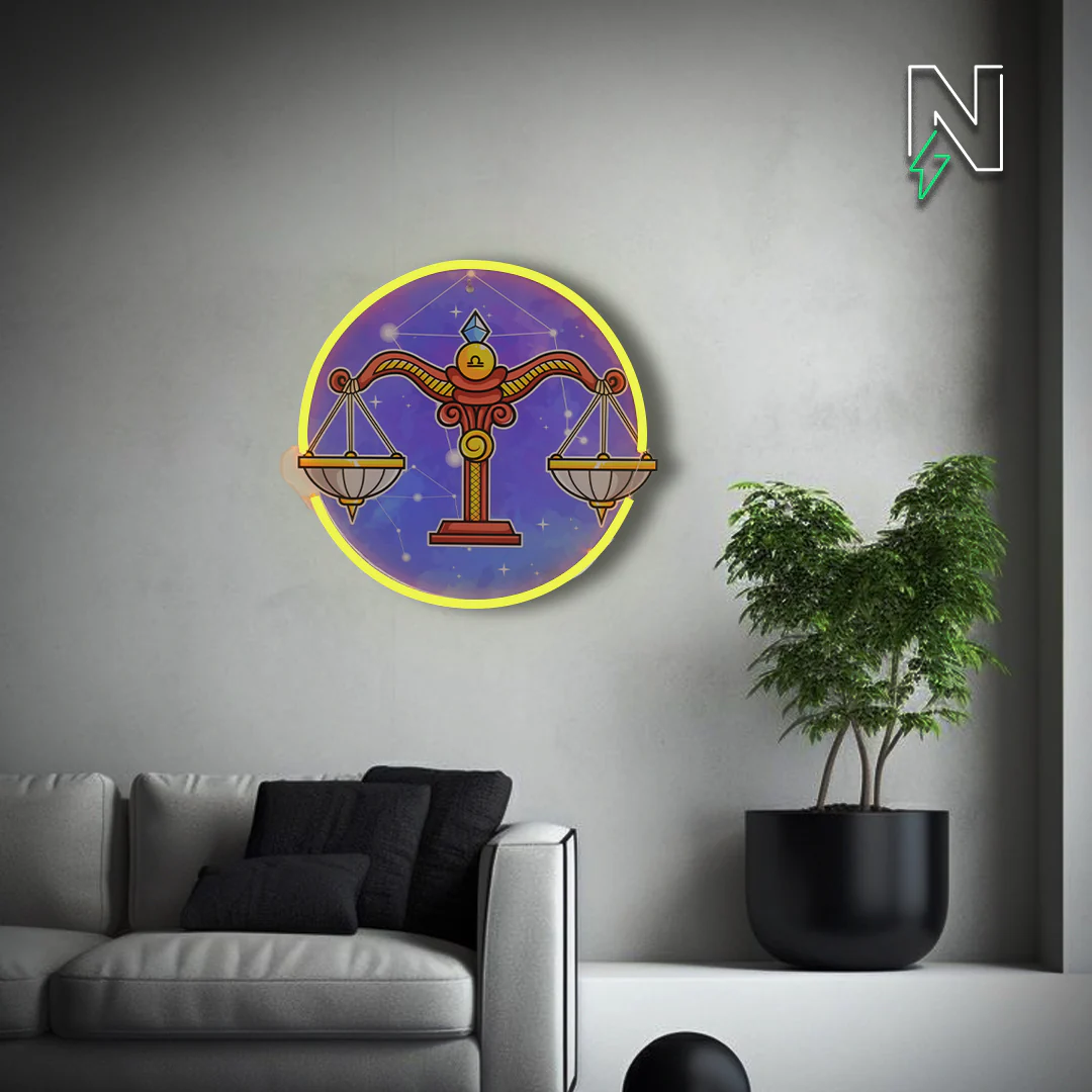 Libra Neon Sign - Image 3