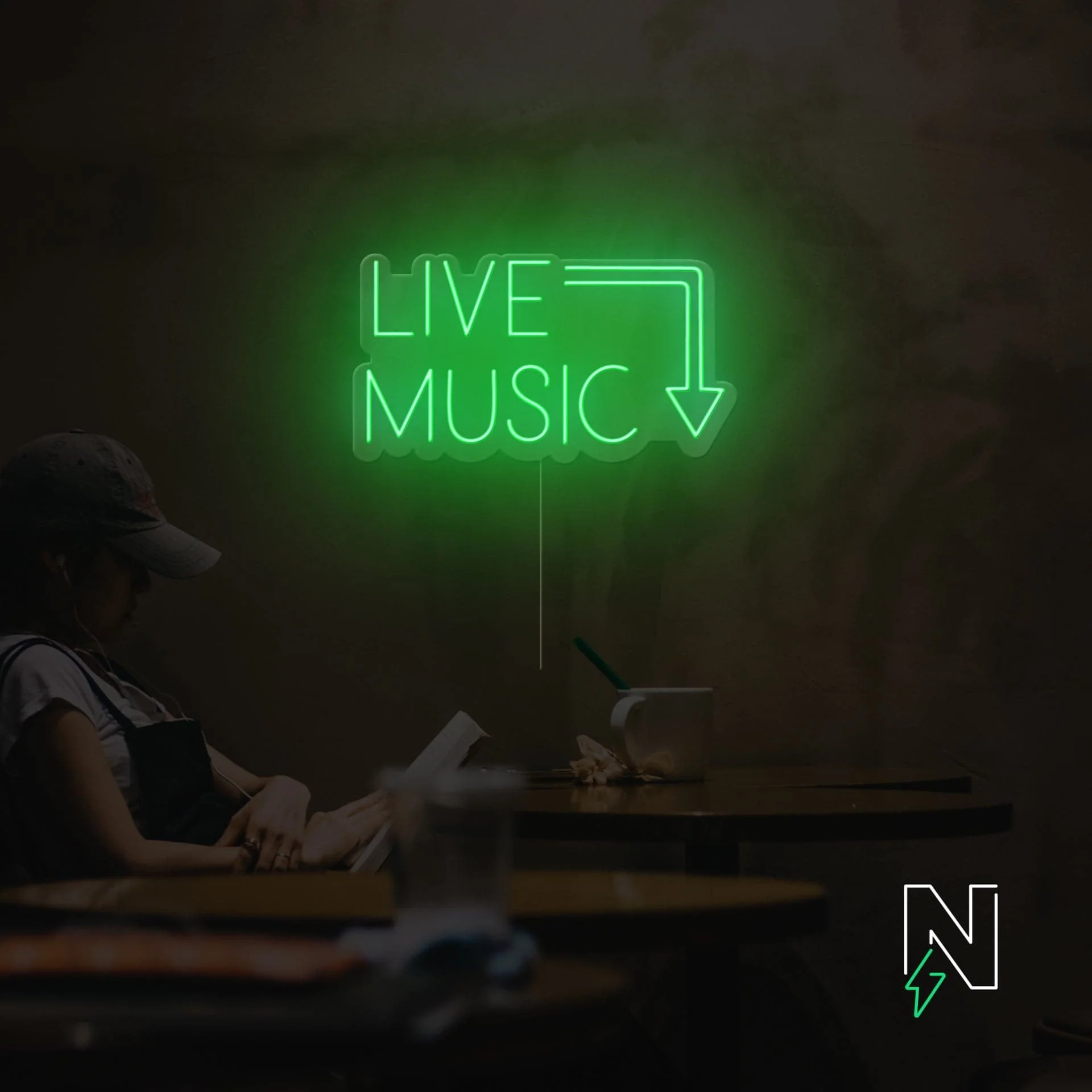 Live Music Neon Sign - Image 4