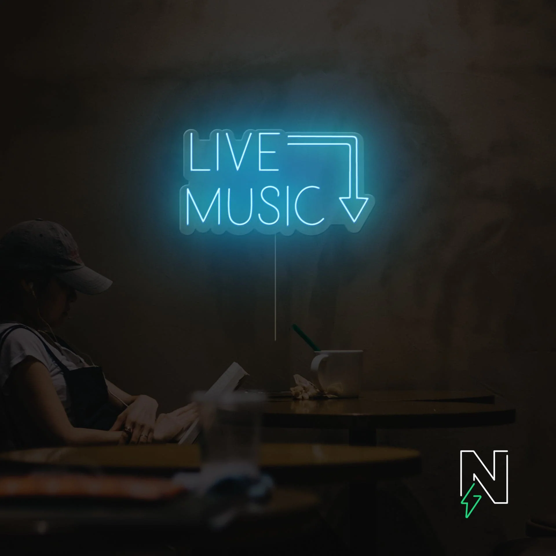 Live Music Neon Sign - Image 7