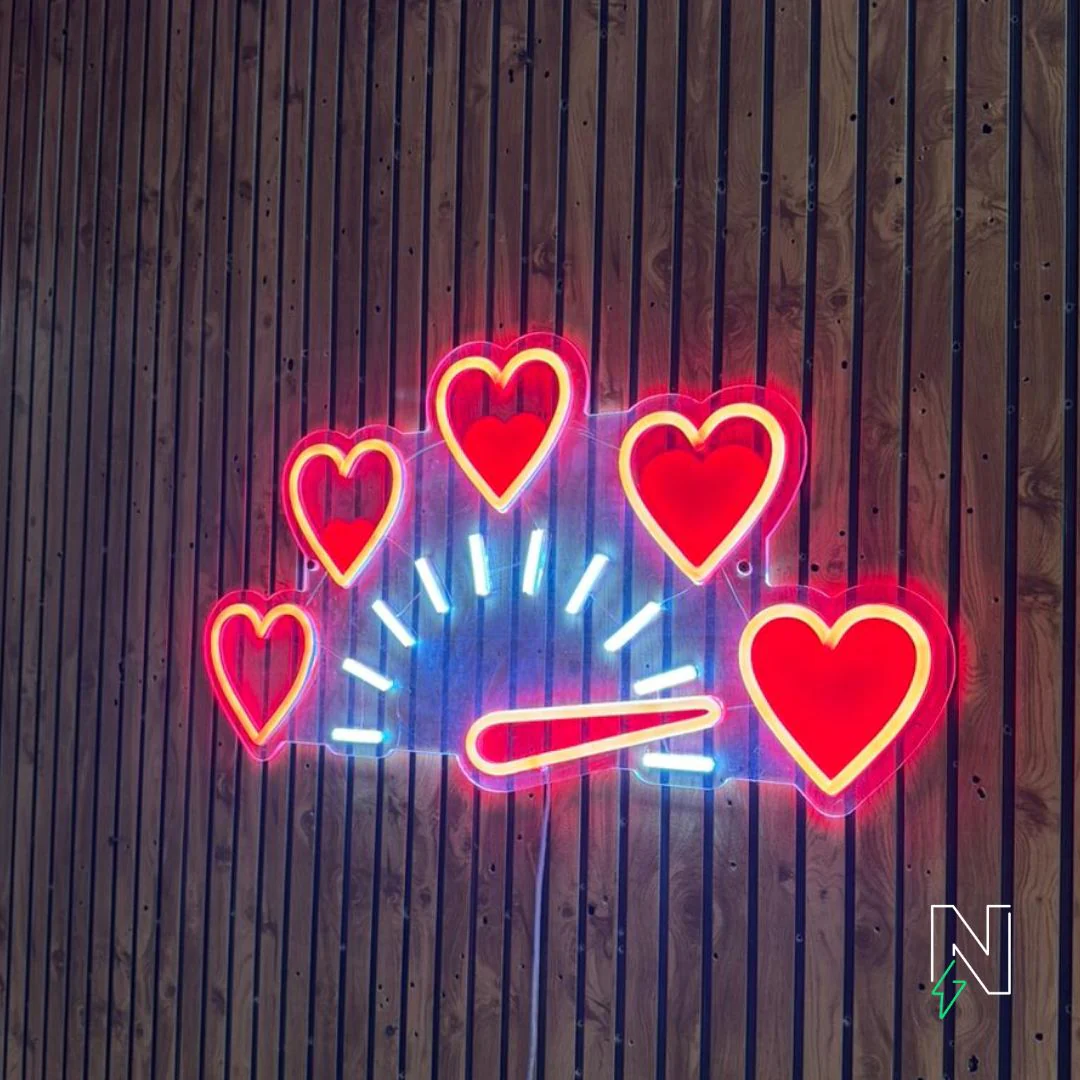 Love'O'Meter Neon Sign Art - Image 3