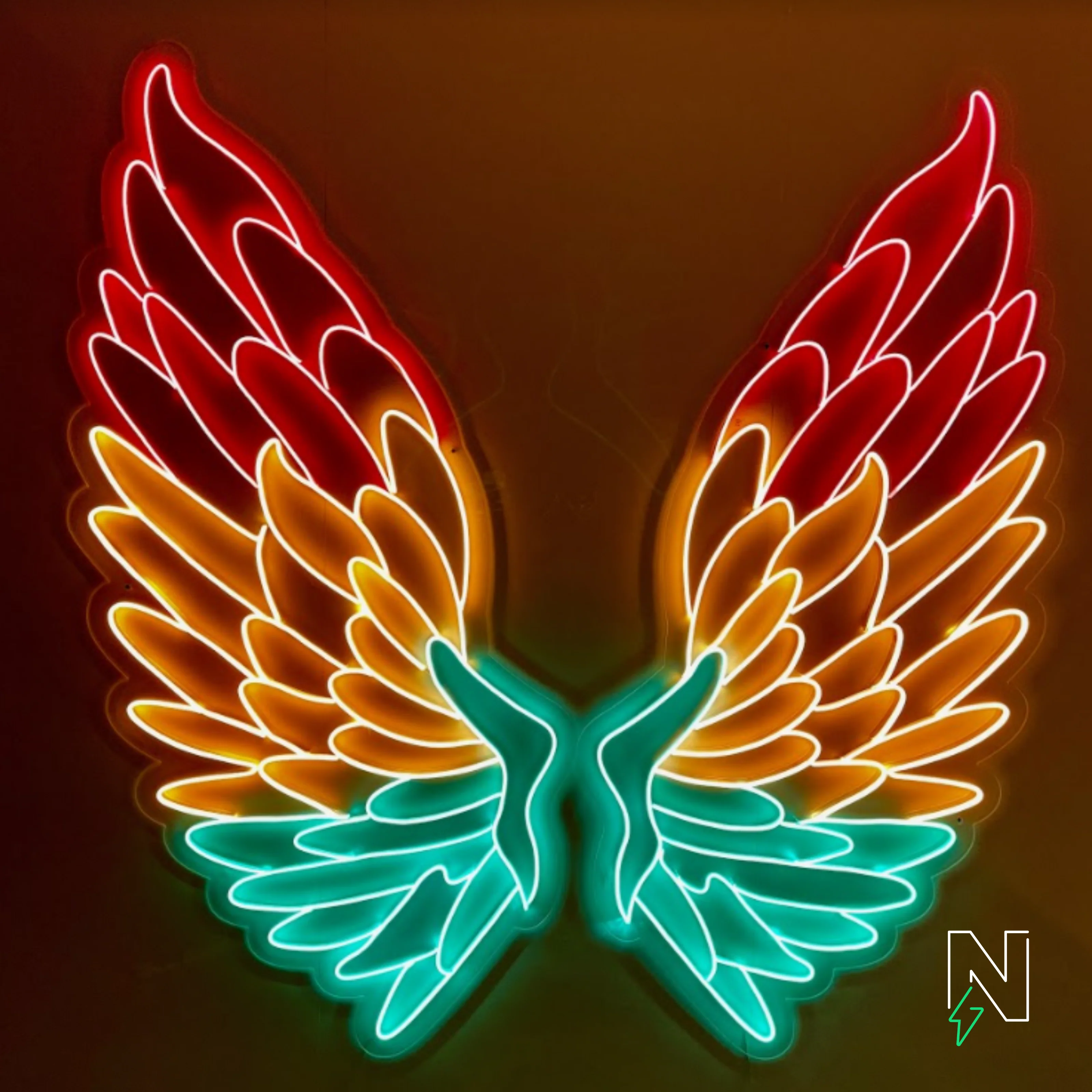 Macaw Wings Neon Sign - Image 3
