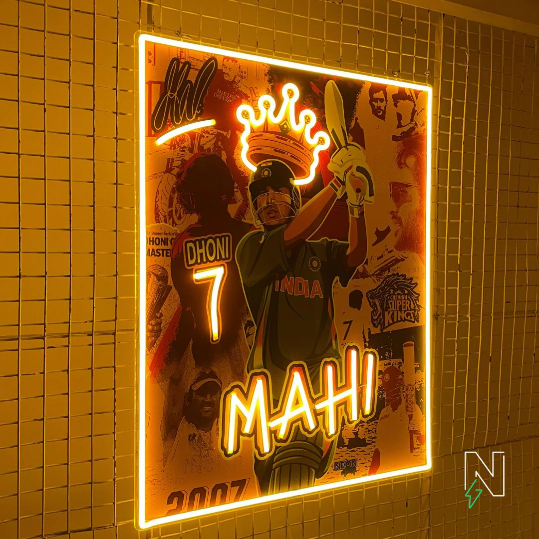 Mahi Neon Art (Limited Edition) - Image 3