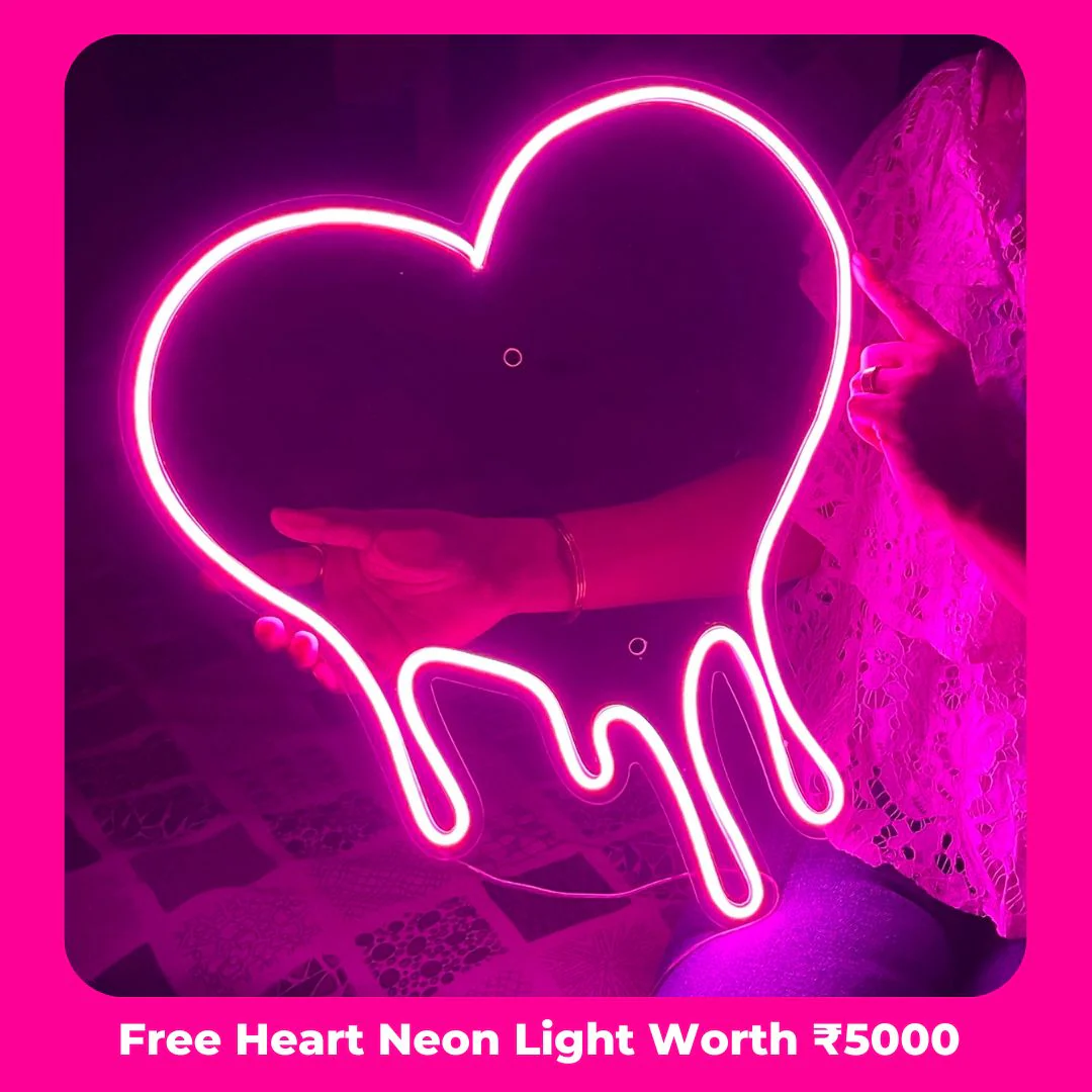 Free Heart Neon Sign - Image 2