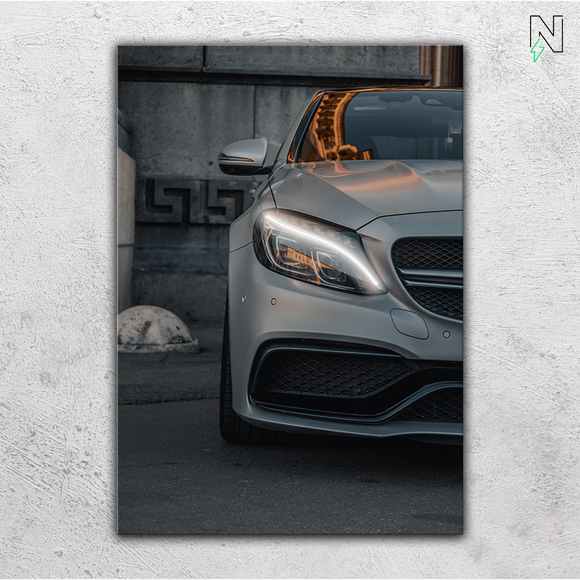 Mercedes V1 LED Neon Art - Image 3