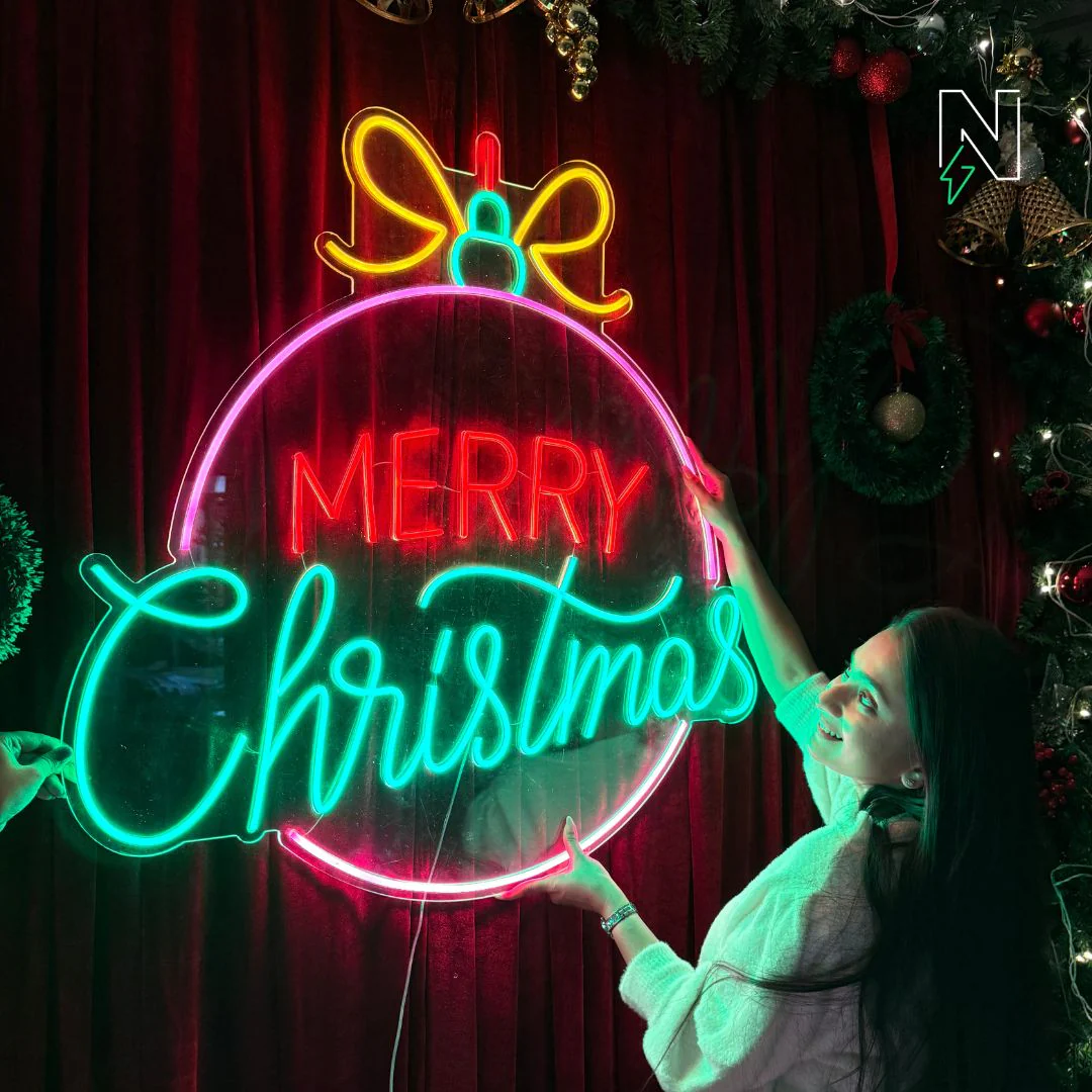 Merry Christmas Neon Sign - Image 3