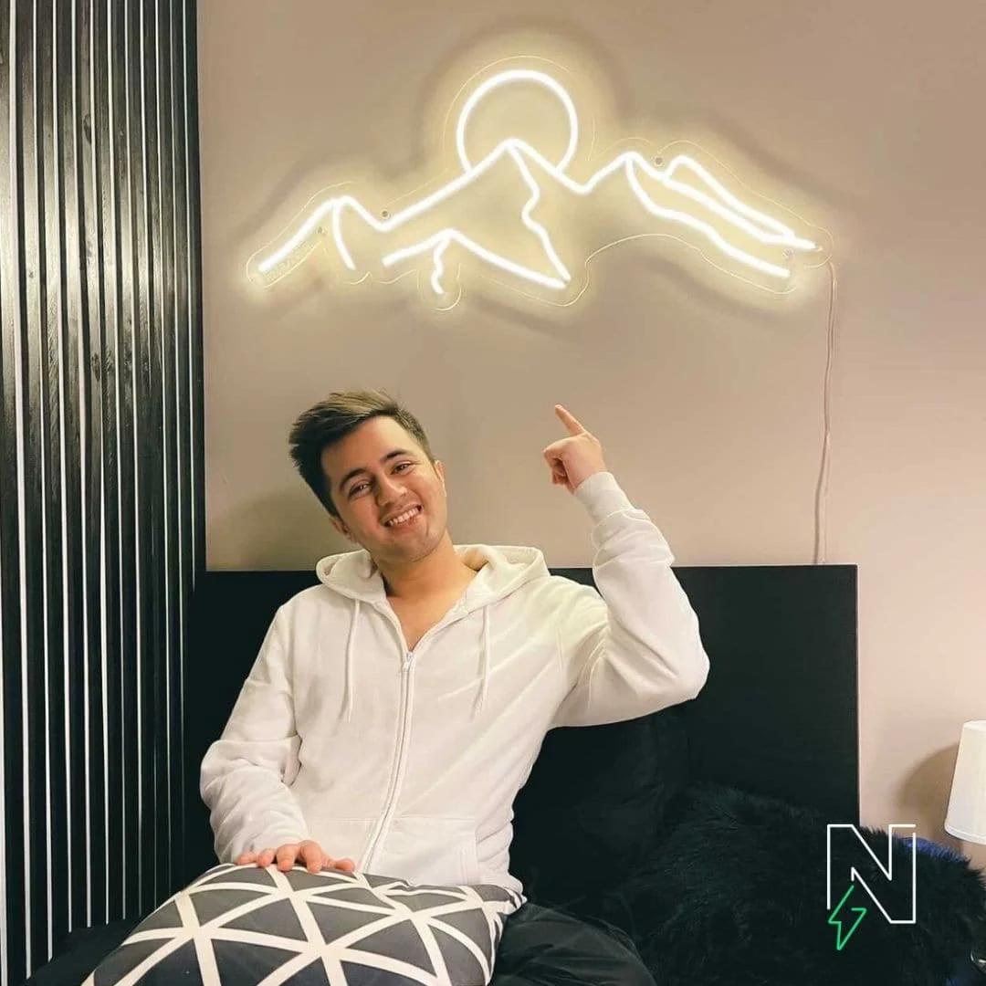 Mountain Neon Sign - Image 2
