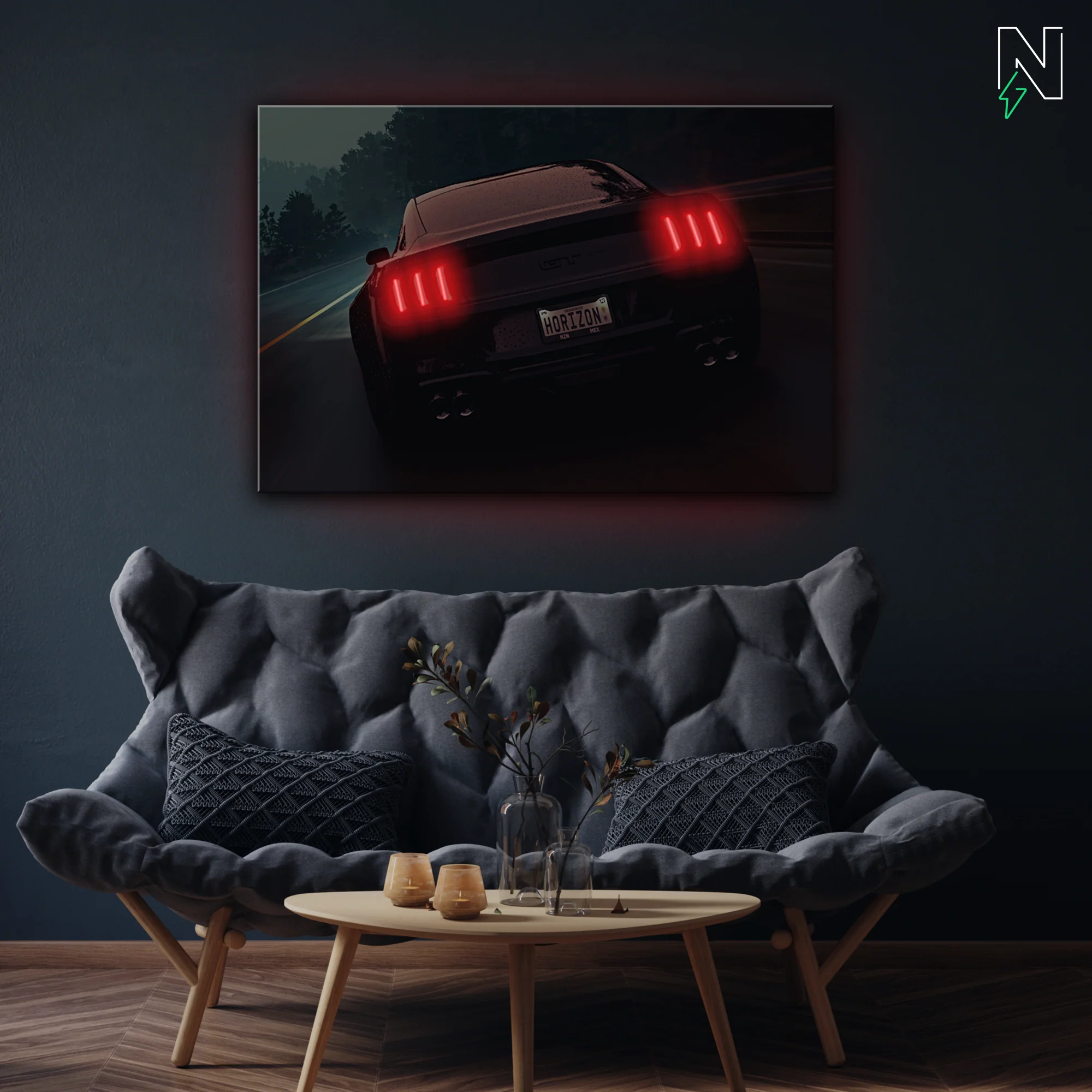 Mustang V3 LED Neon Art - Image 2
