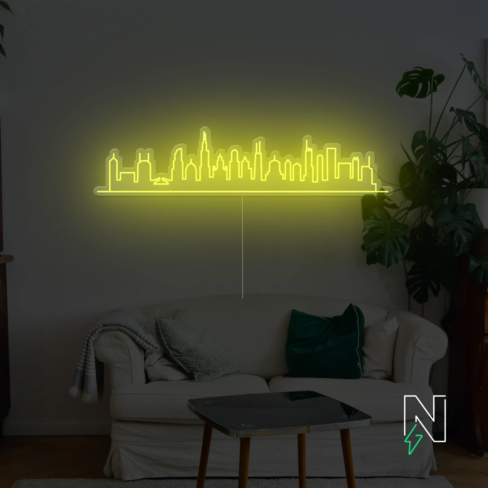 Skyline Neon Sign - Image 2