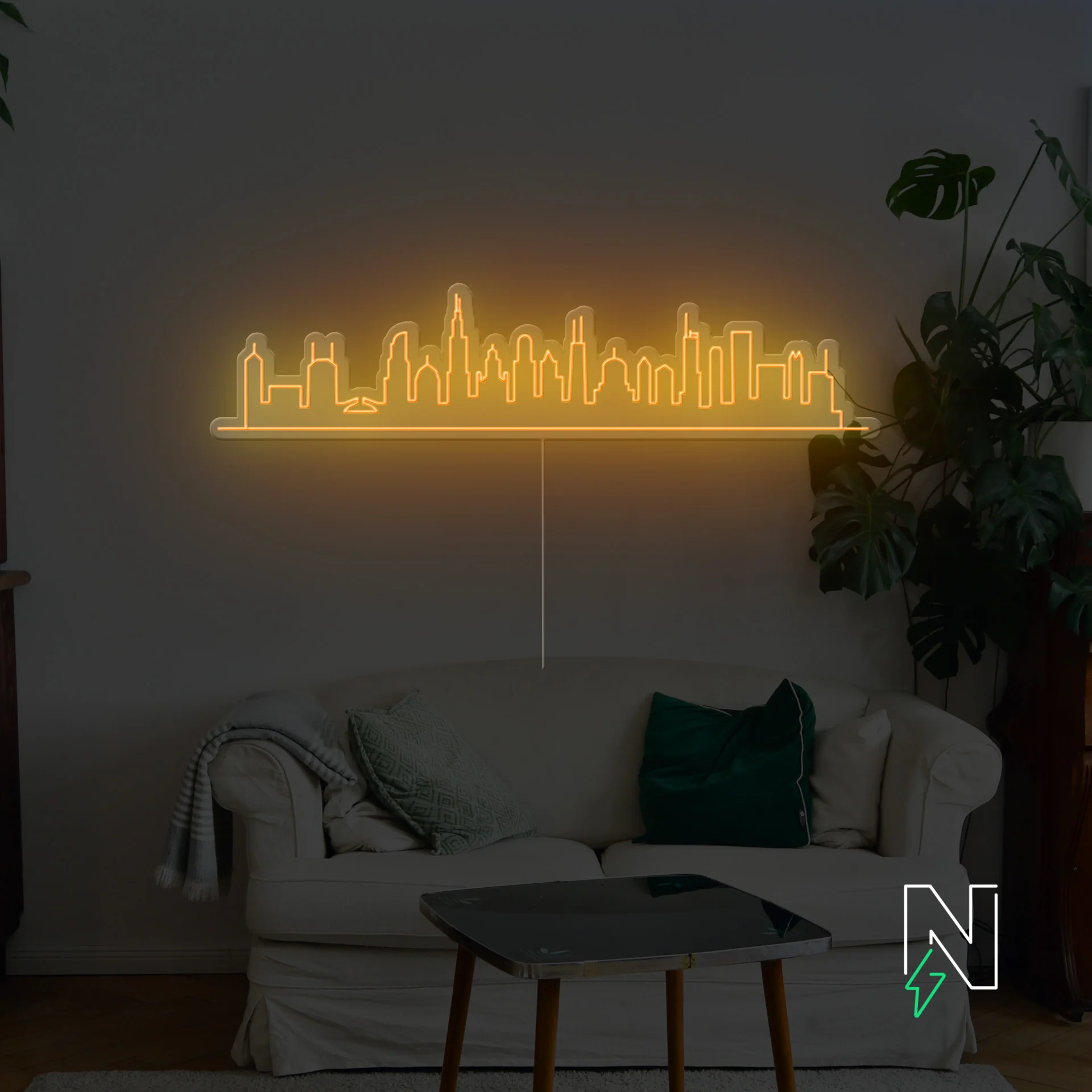 Skyline Neon Sign - Image 9