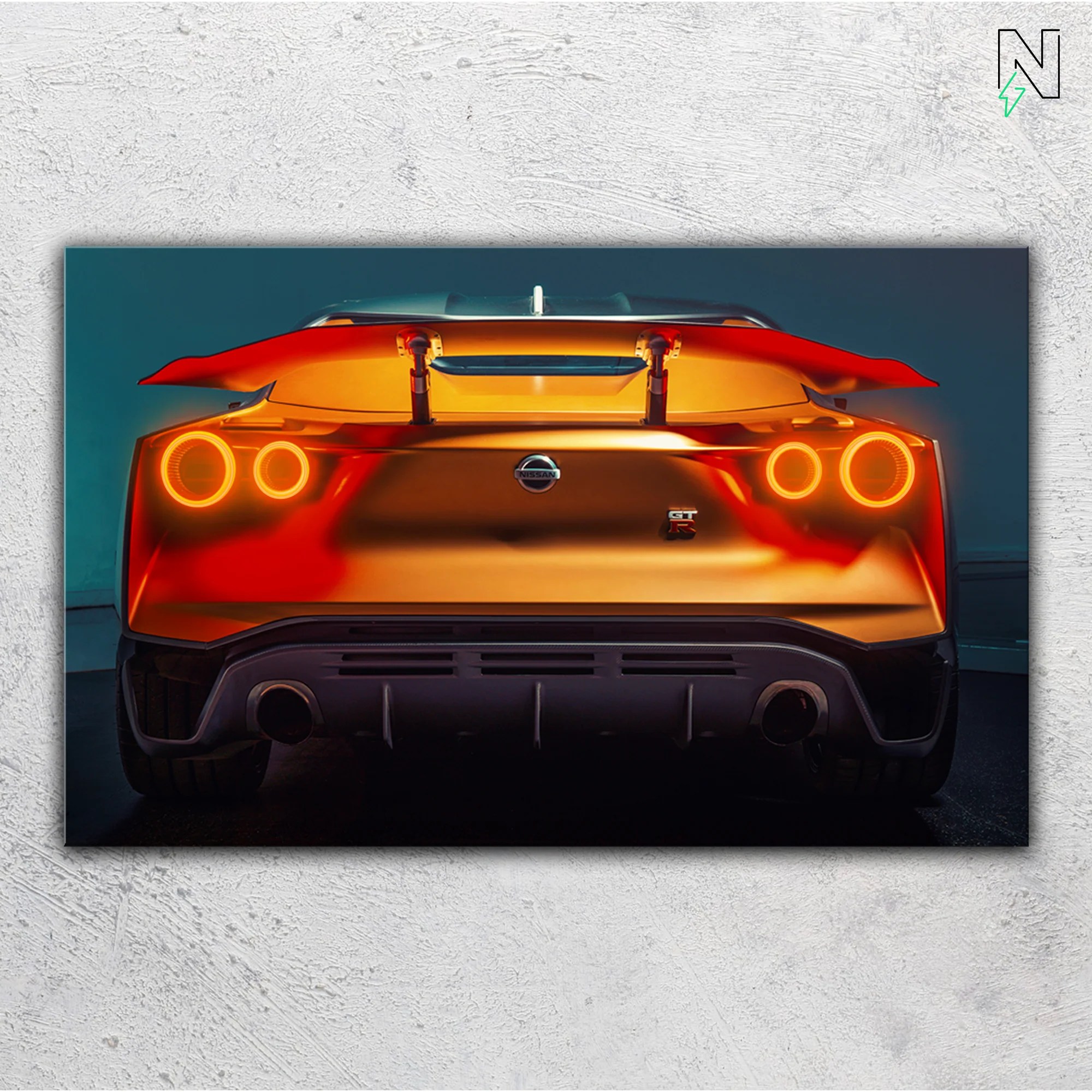 Nissan V1 GTR LED Neon Art - Image 4