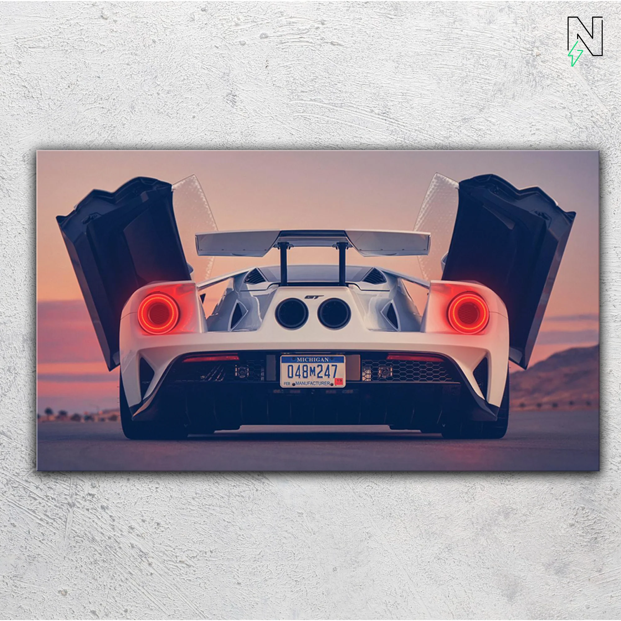 Nissan V4 GTR LED Neon Art - Image 4