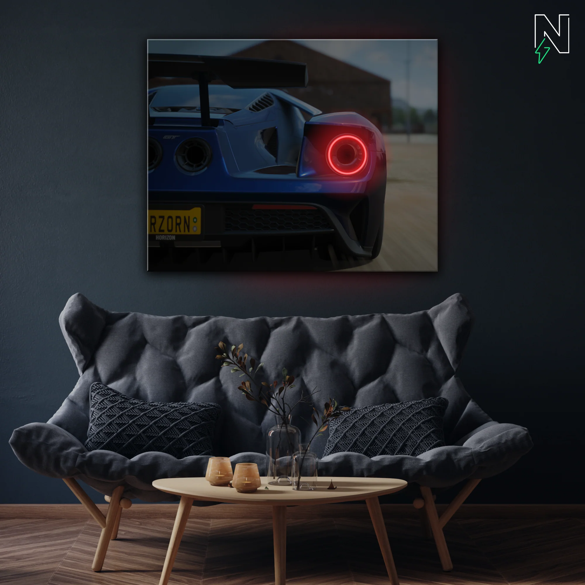 Nissan V7 GTR LED Neon Art - Image 2