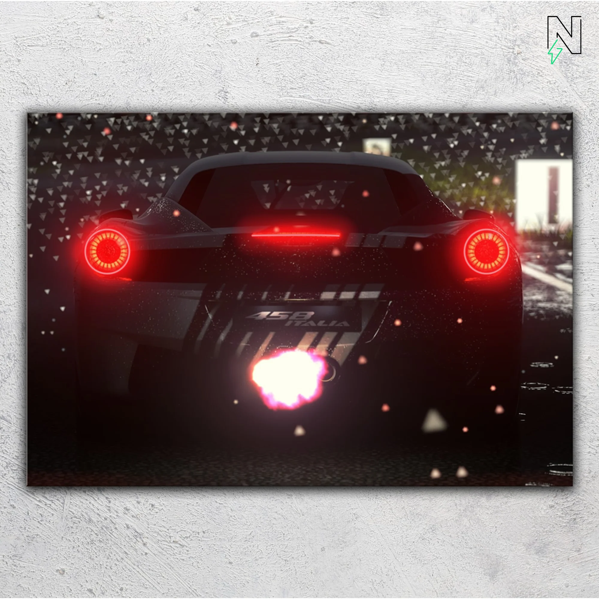 Nissan V8 GTR LED Neon Art - Image 4