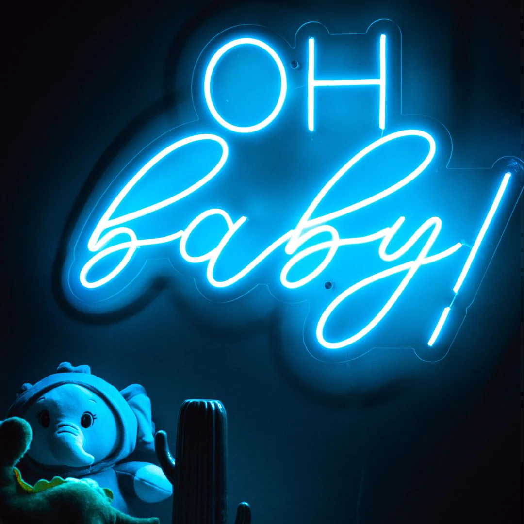 Oh Baby! Neon Sign - Image 2