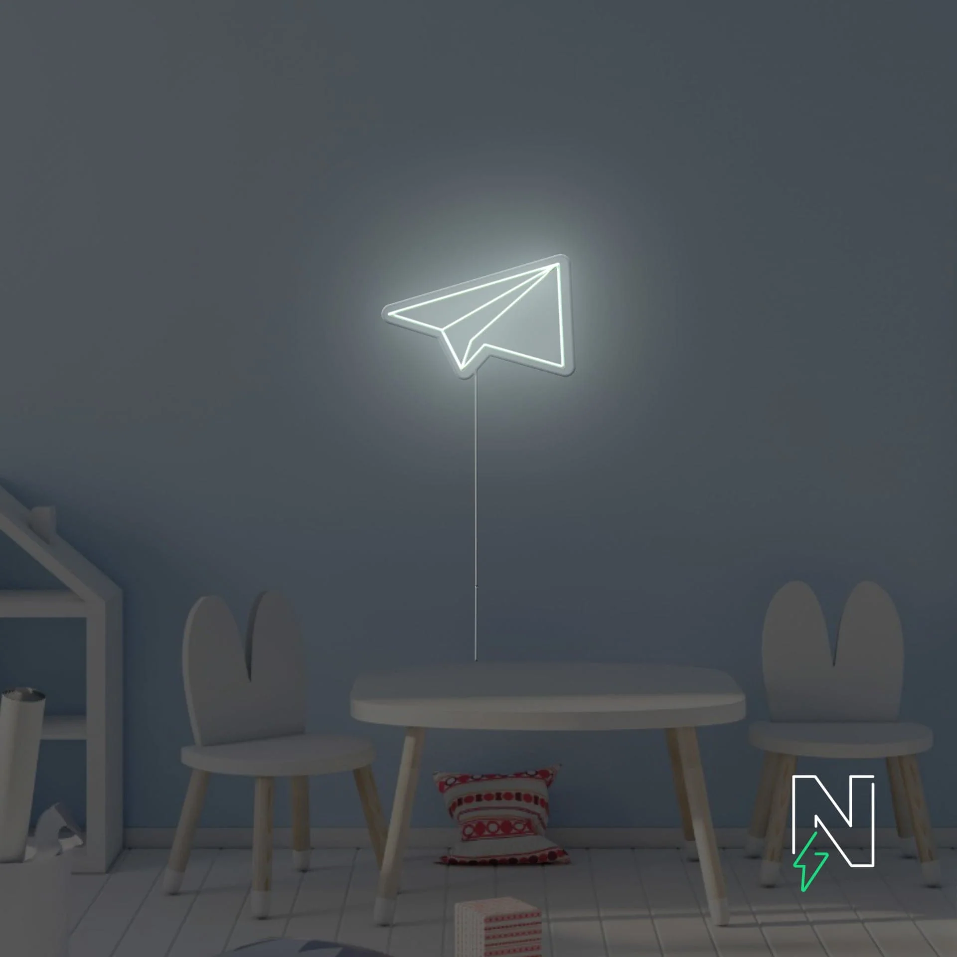 Paper Rocket Neon Sign - Image 7