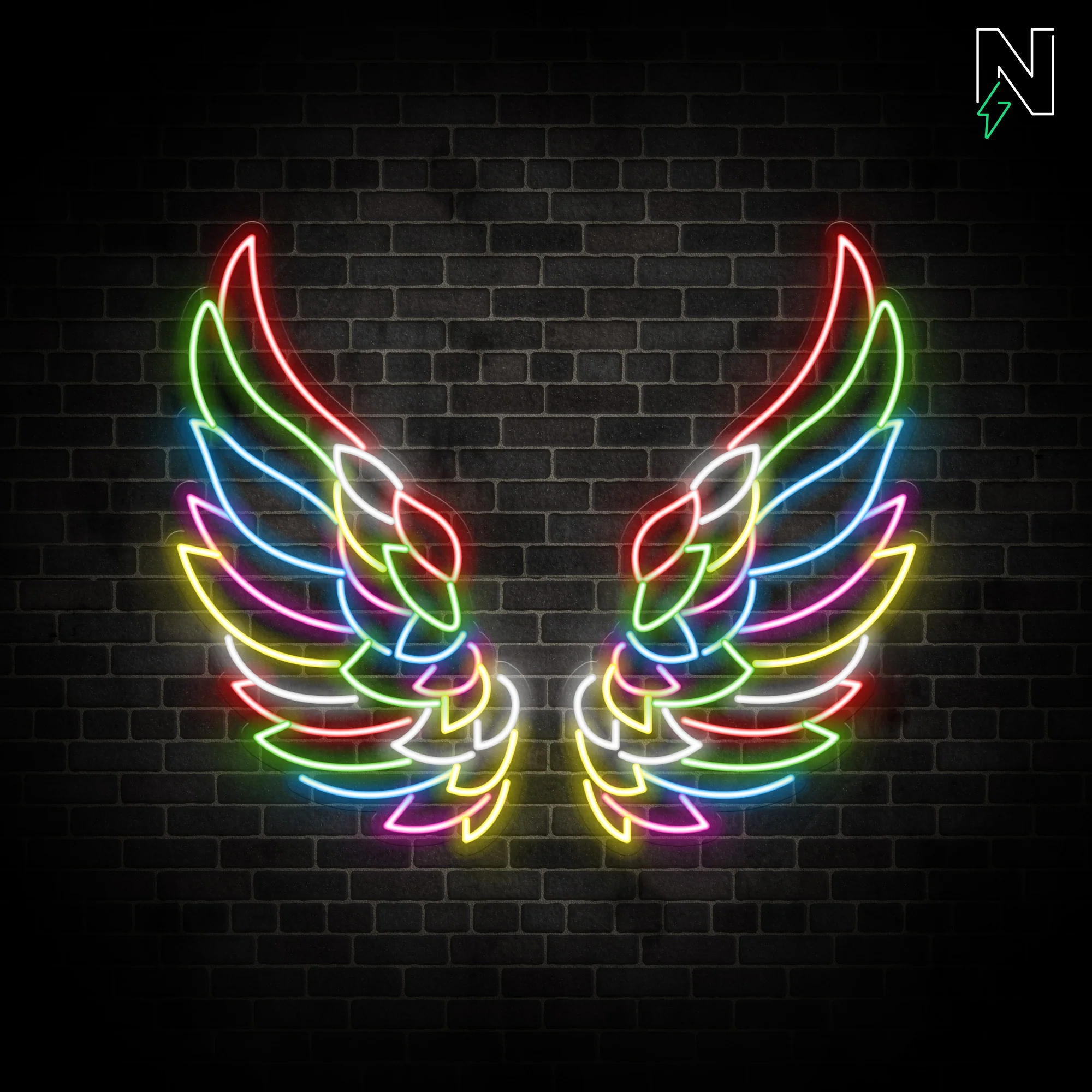 Paradise Wings Neon Sign - Image 2