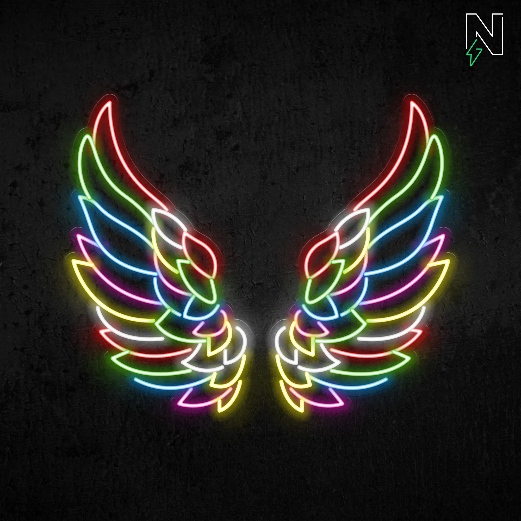 Paradise Wings Neon Sign - Image 4
