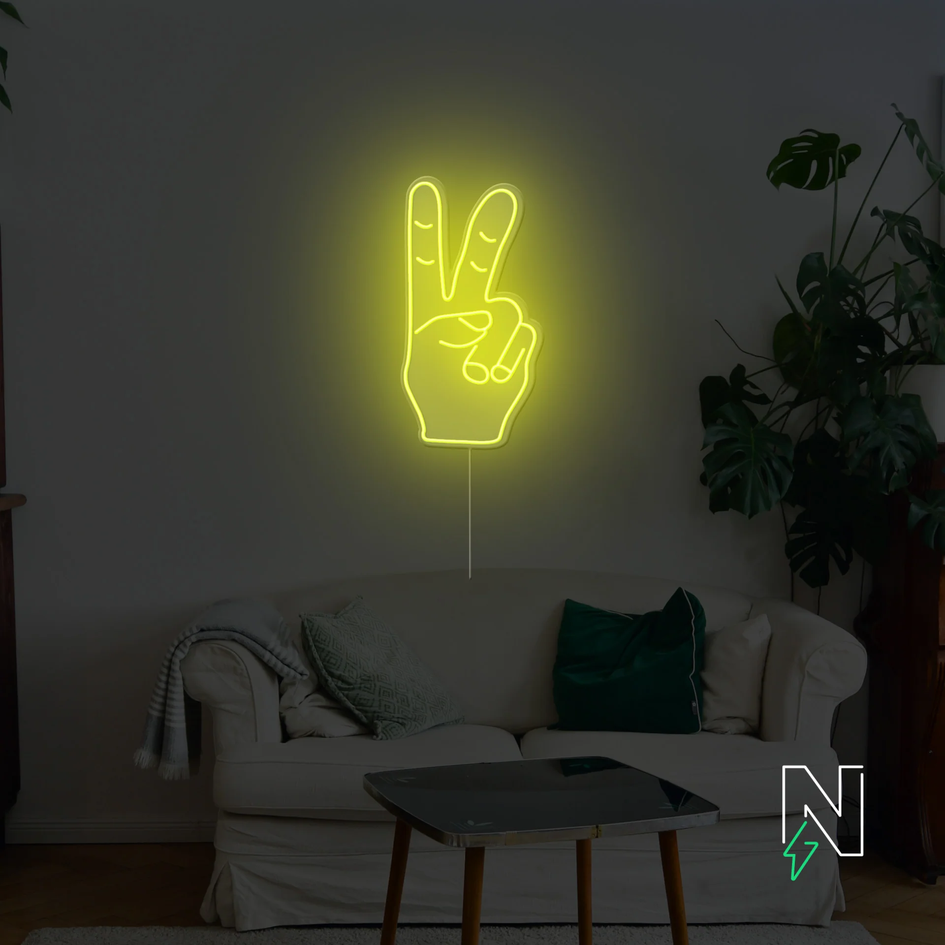 Peace Neon Sign - Image 2