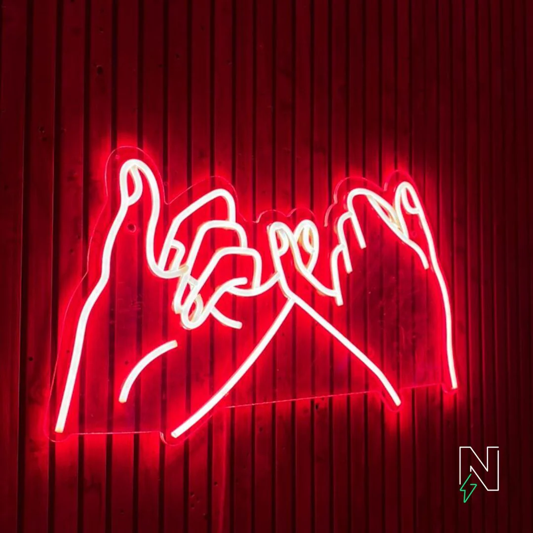 Pinky Promise Neon Sign - Image 3