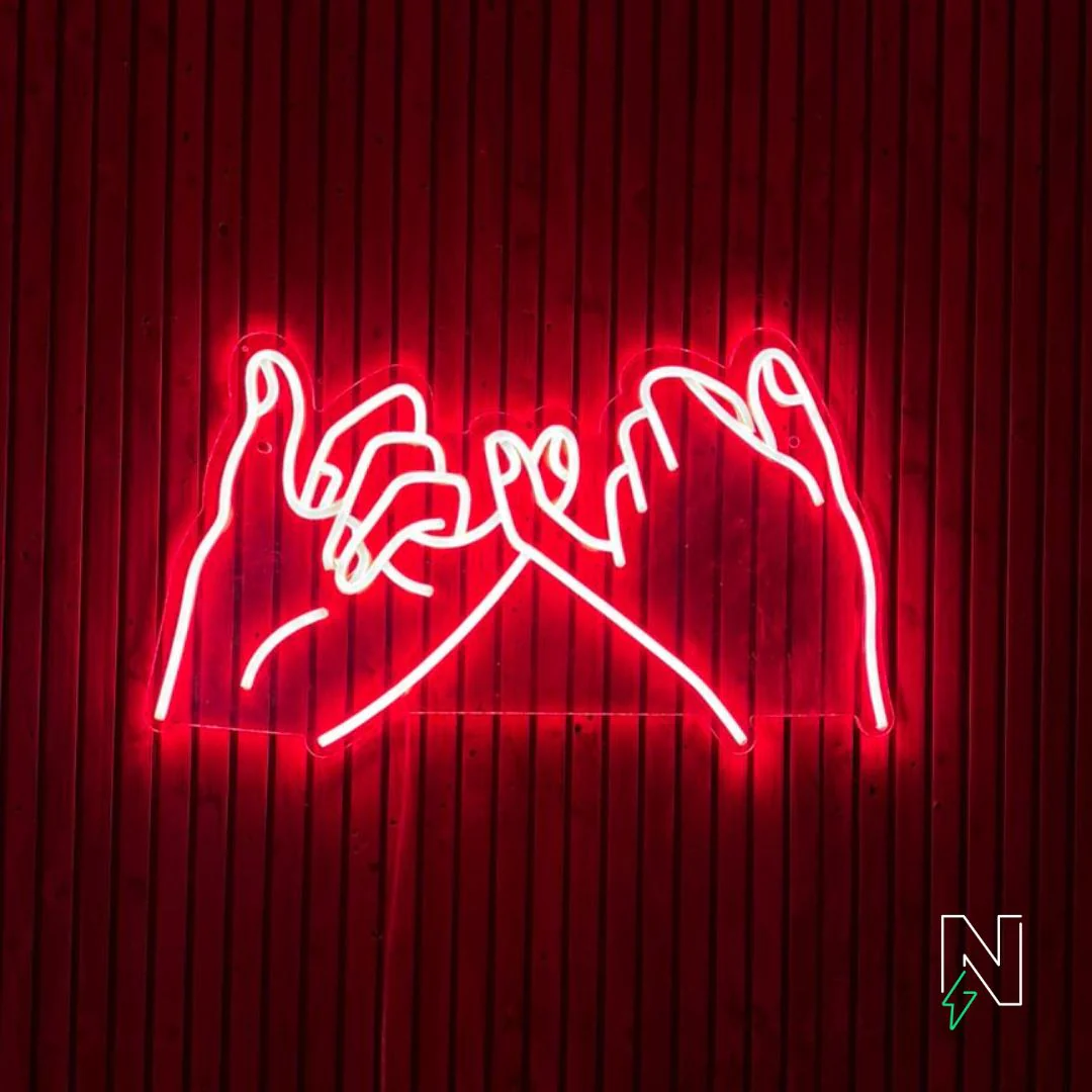 Pinky Promise Neon Sign - Image 4