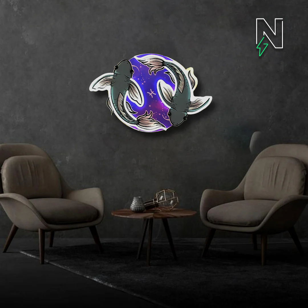 Pisces Neon Sign - Image 3