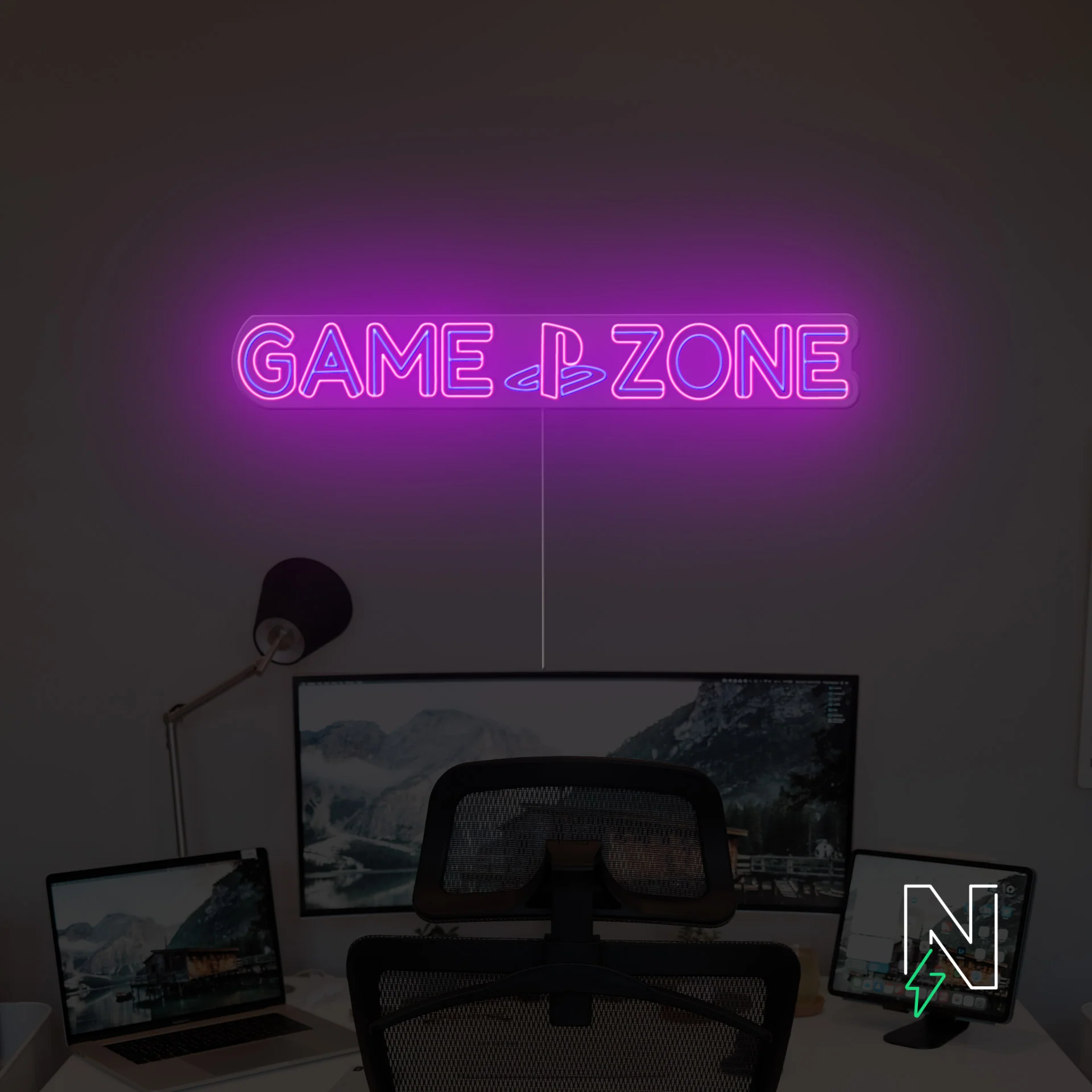 Playstation Game Zone Neon Sign - Image 2