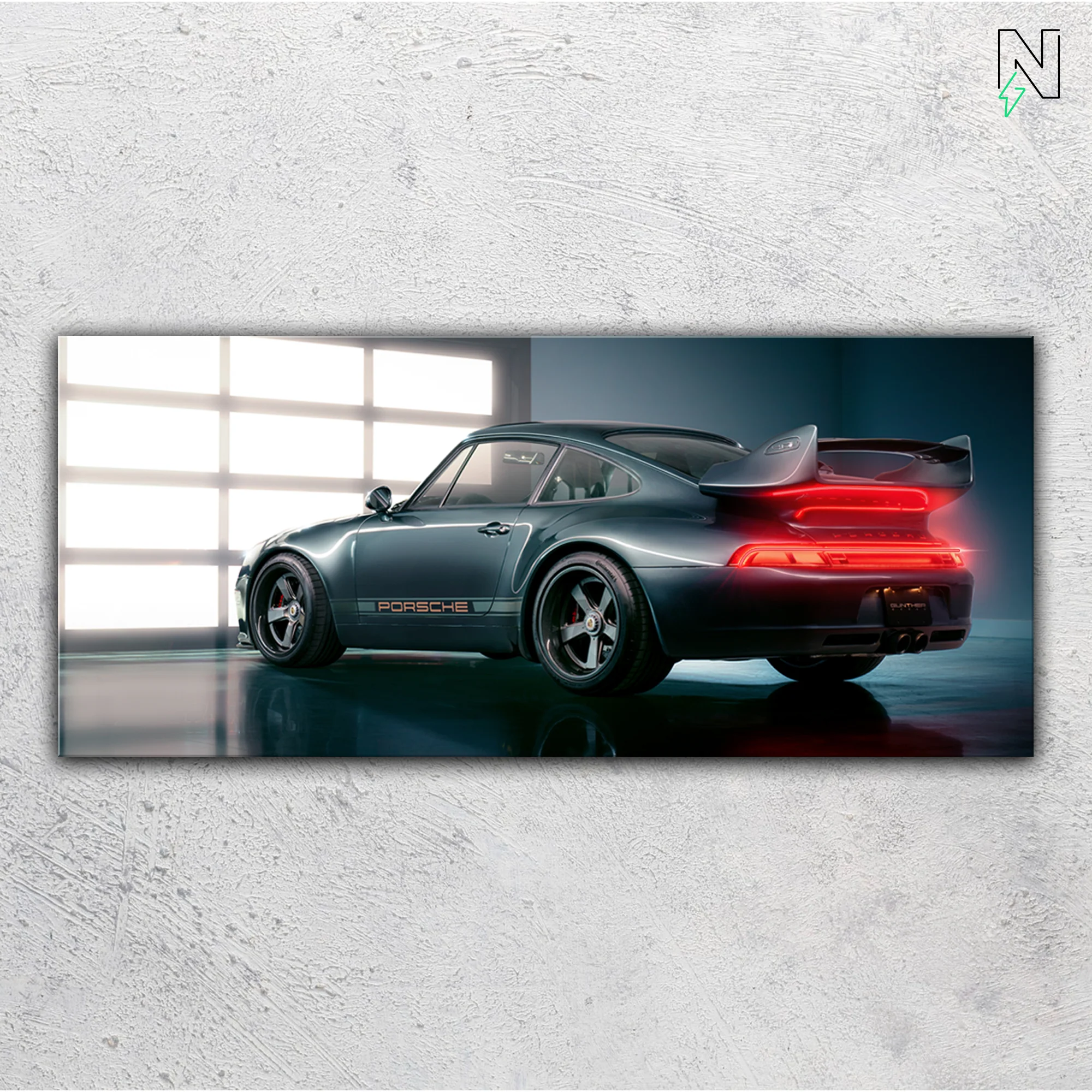 Porsche V2 LED Neon Art - Image 4