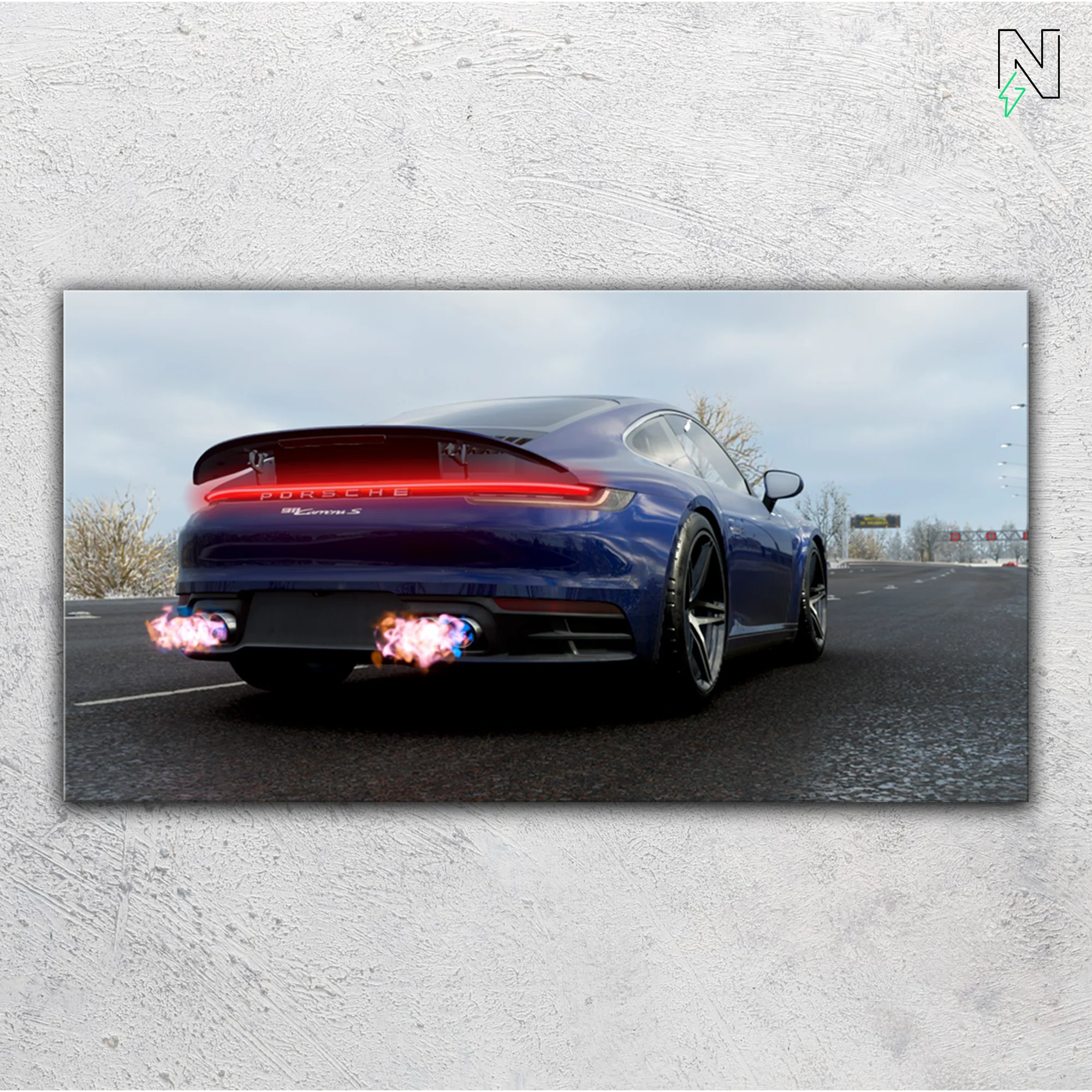 Porsche V4 LED Neon Art - Image 4