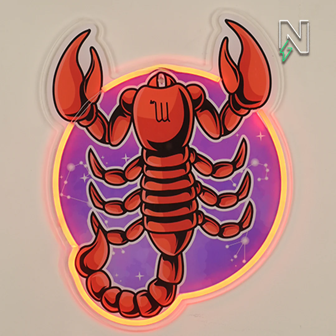 Scorpio Neon Sign - Image 2