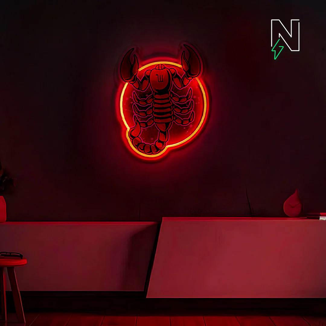 Scorpio Neon Sign - Image 3