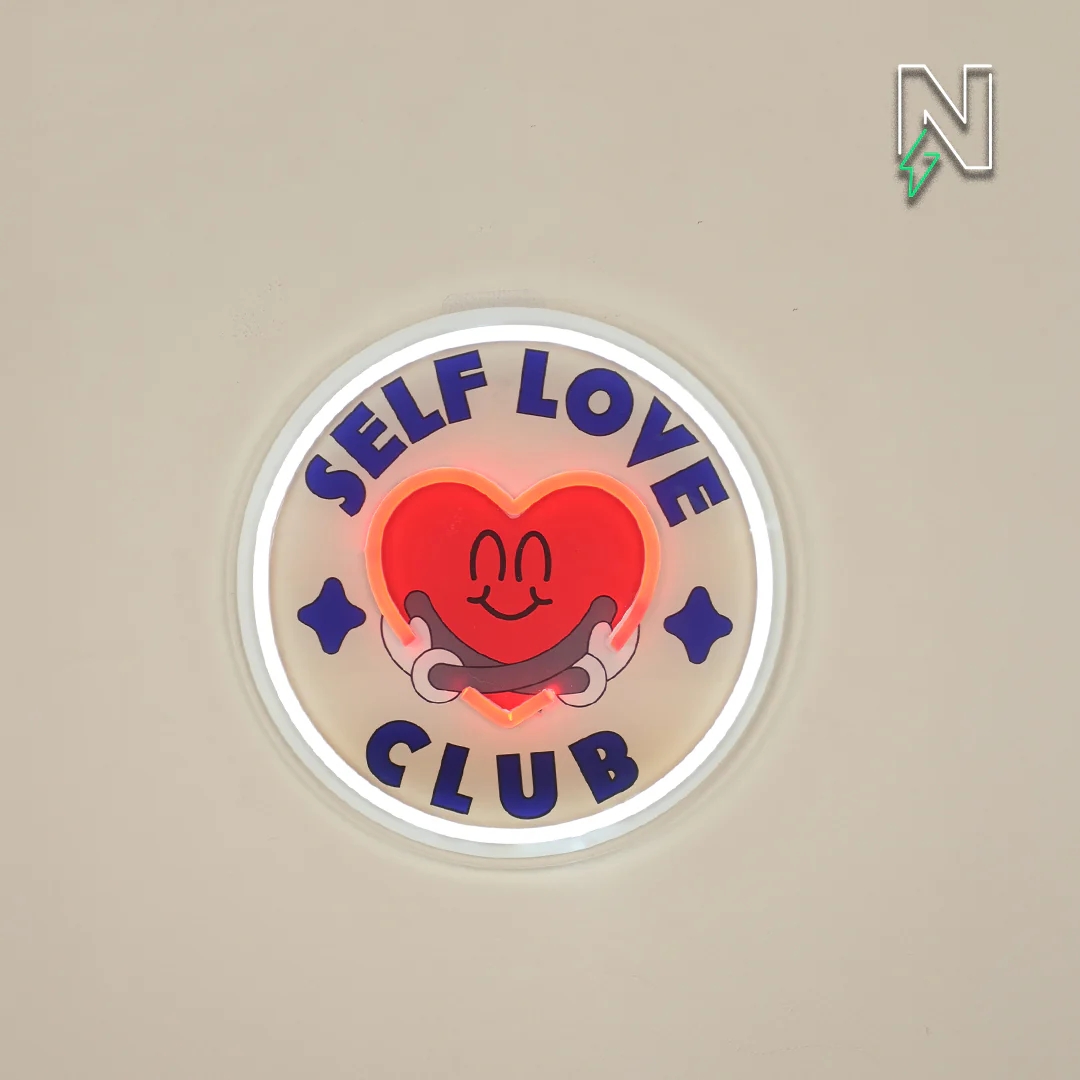 Self Love Club Neon Sign - Image 3
