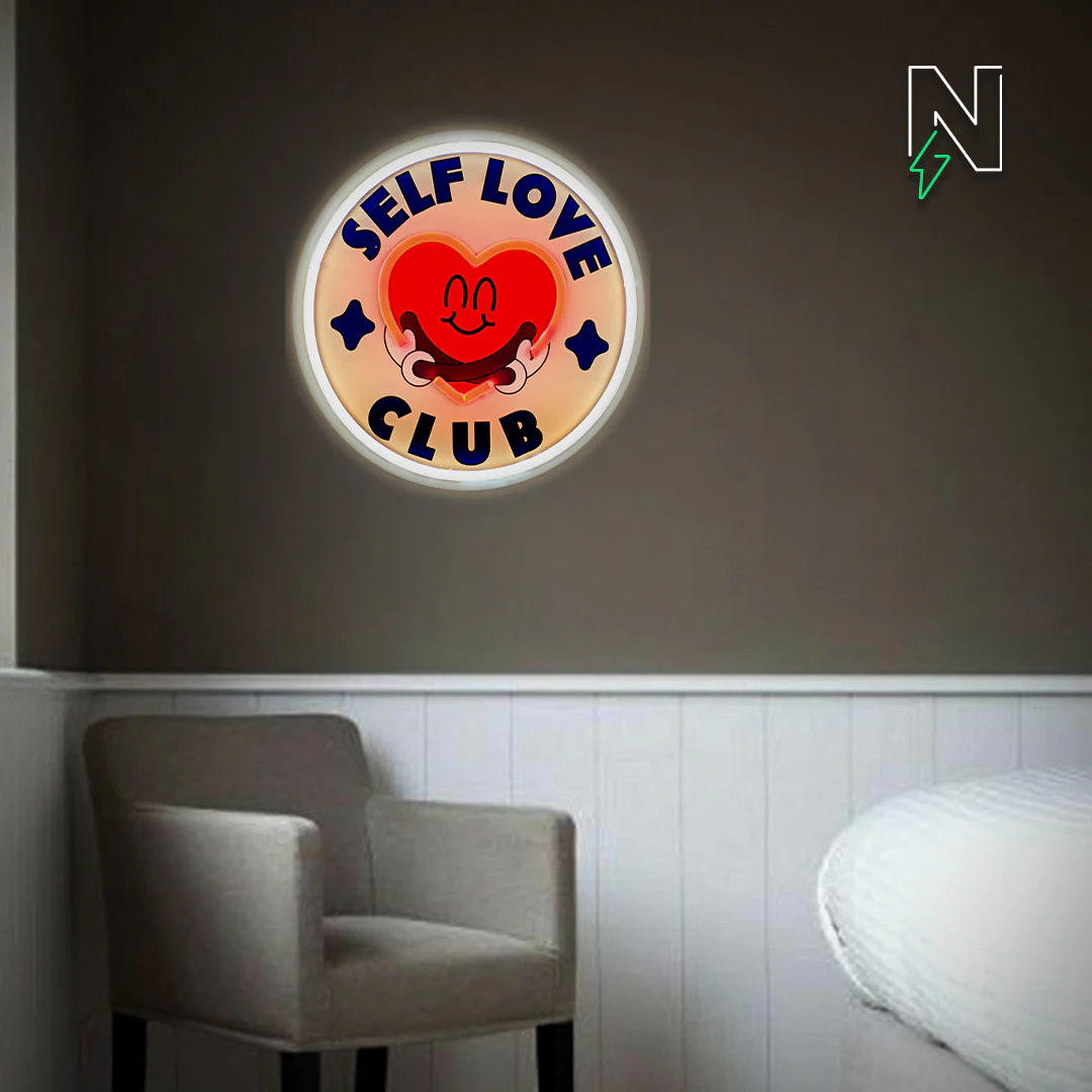 Self Love Club Neon Sign - Image 4