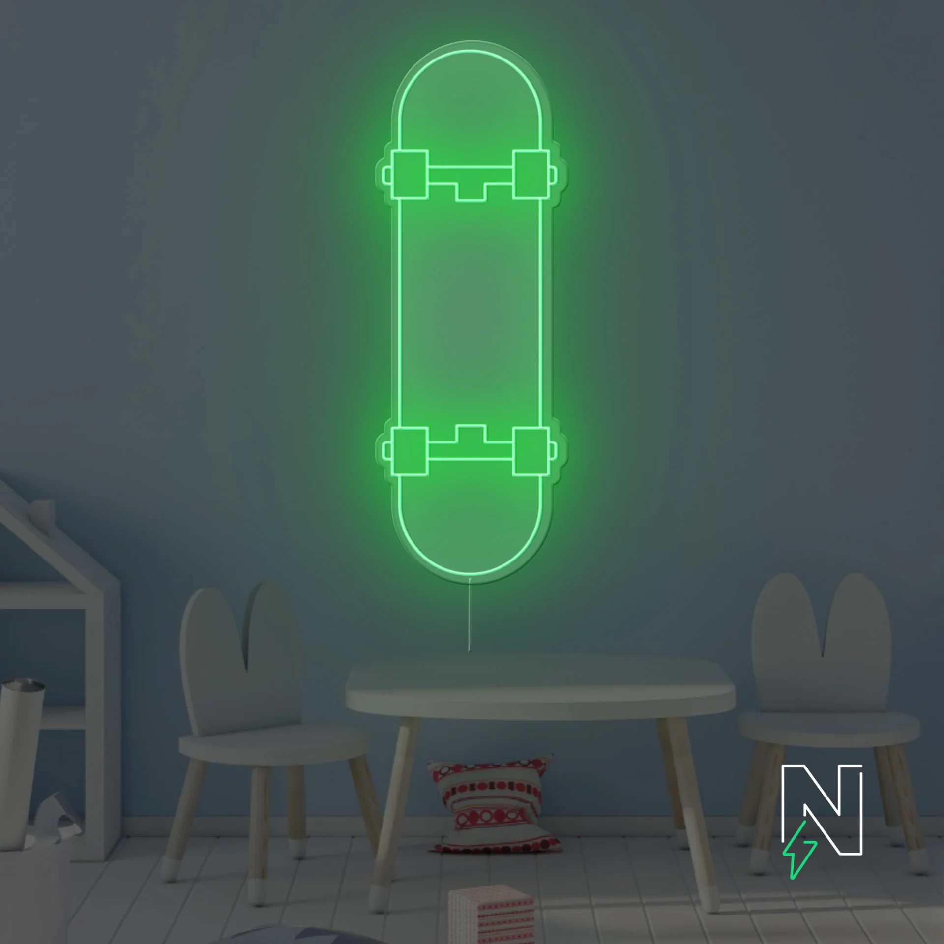 Skate Board Neon Sign - Image 4