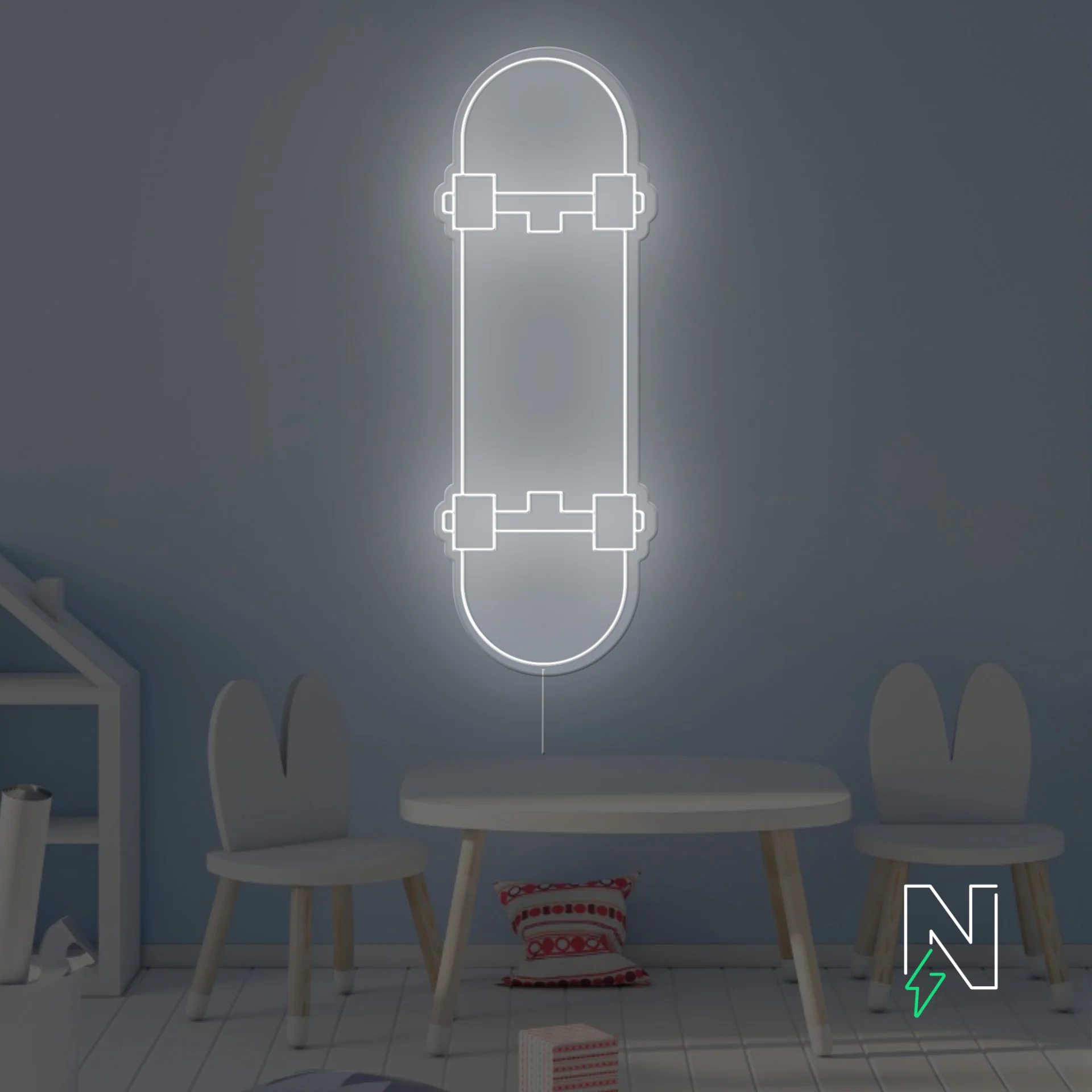 Skate Board Neon Sign - Image 7